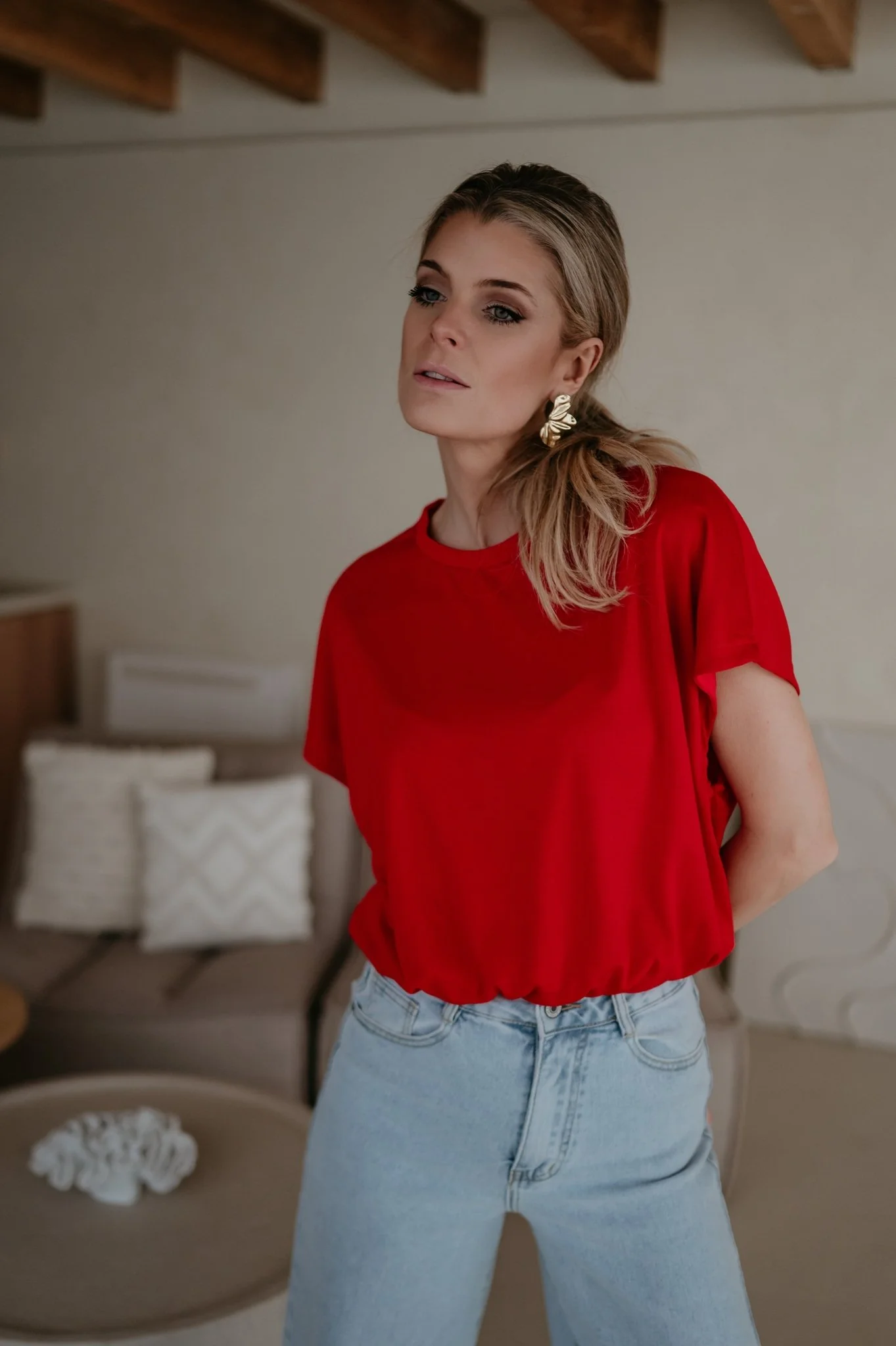 Adami t-shirt I Red