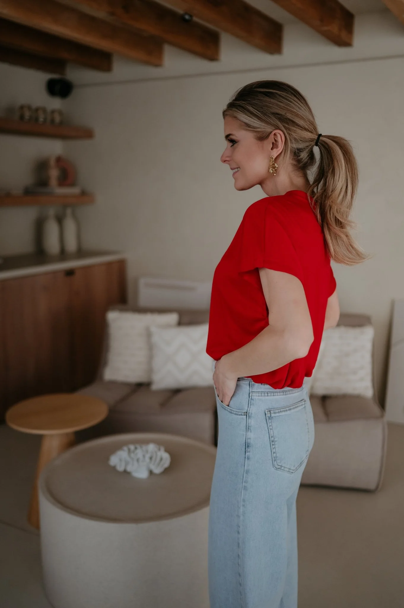 Adami t-shirt I Red - Image 3