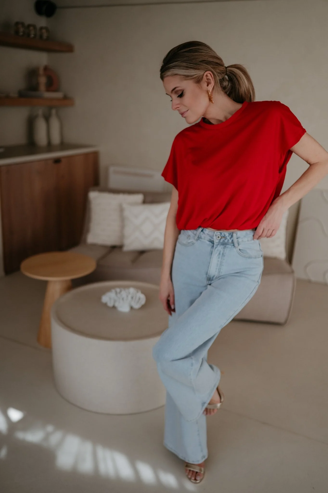 Adami t-shirt I Red - Image 5