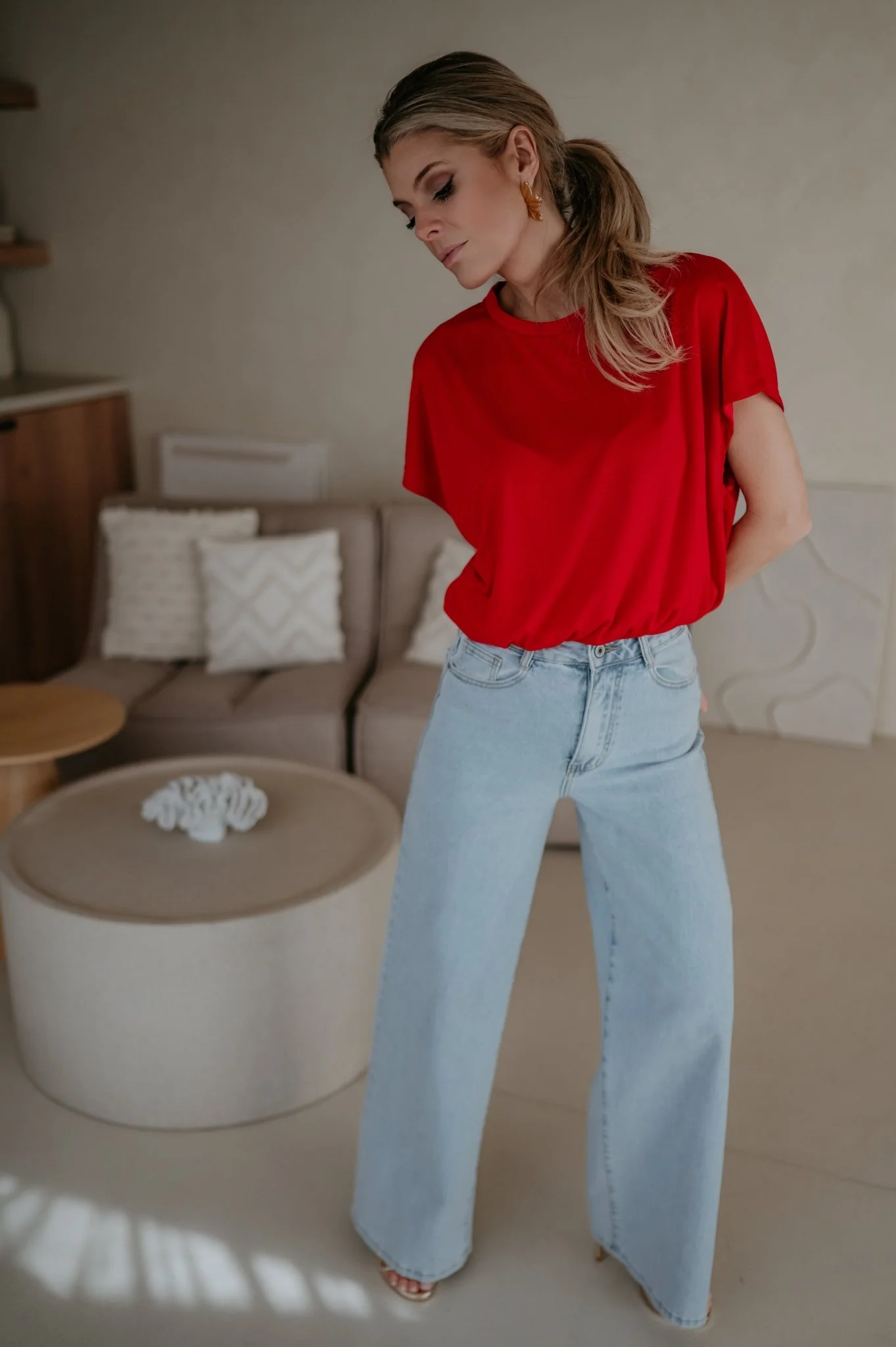 Adami t-shirt I Red - Image 6