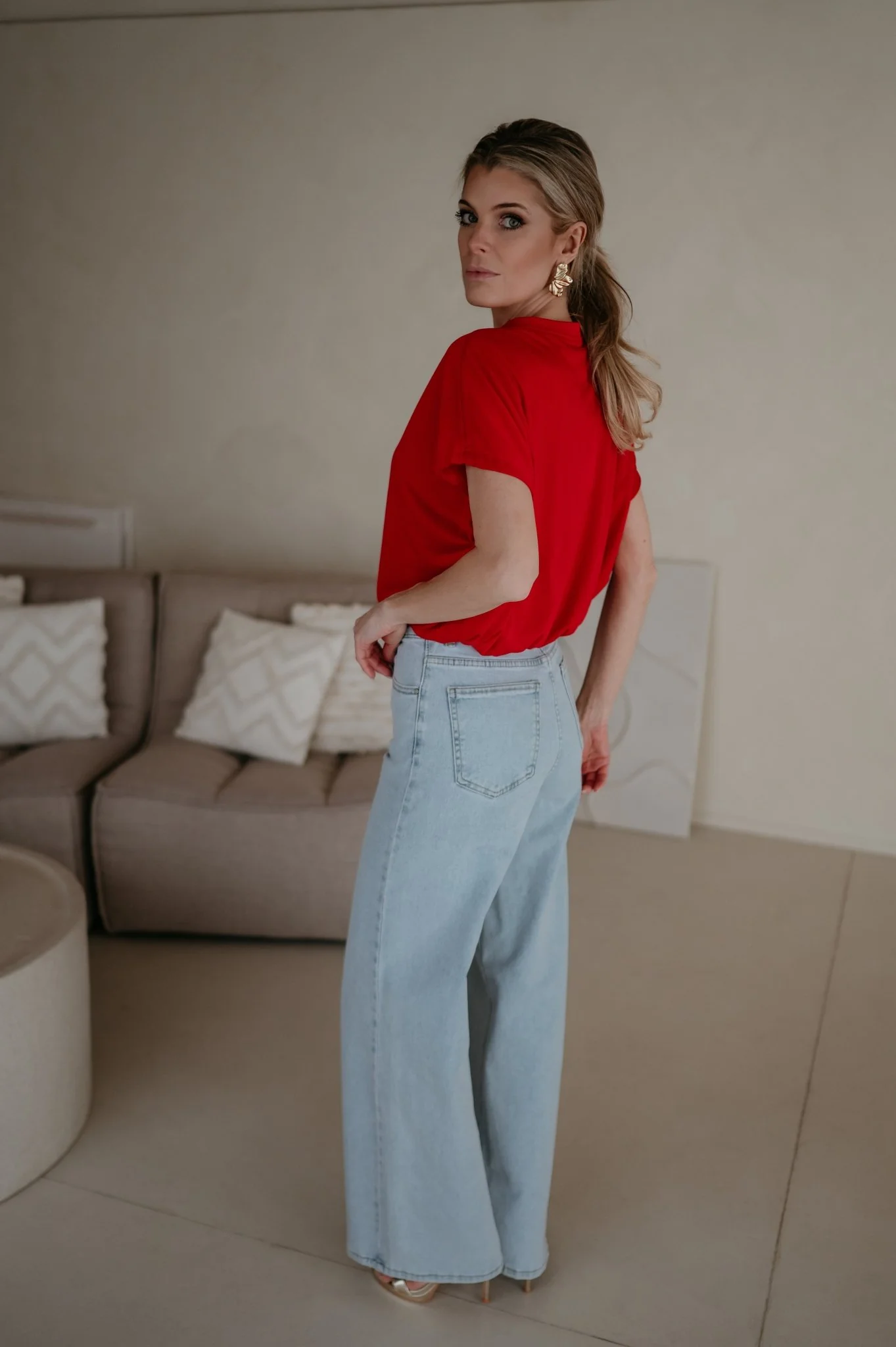 Adami t-shirt I Red - Image 7