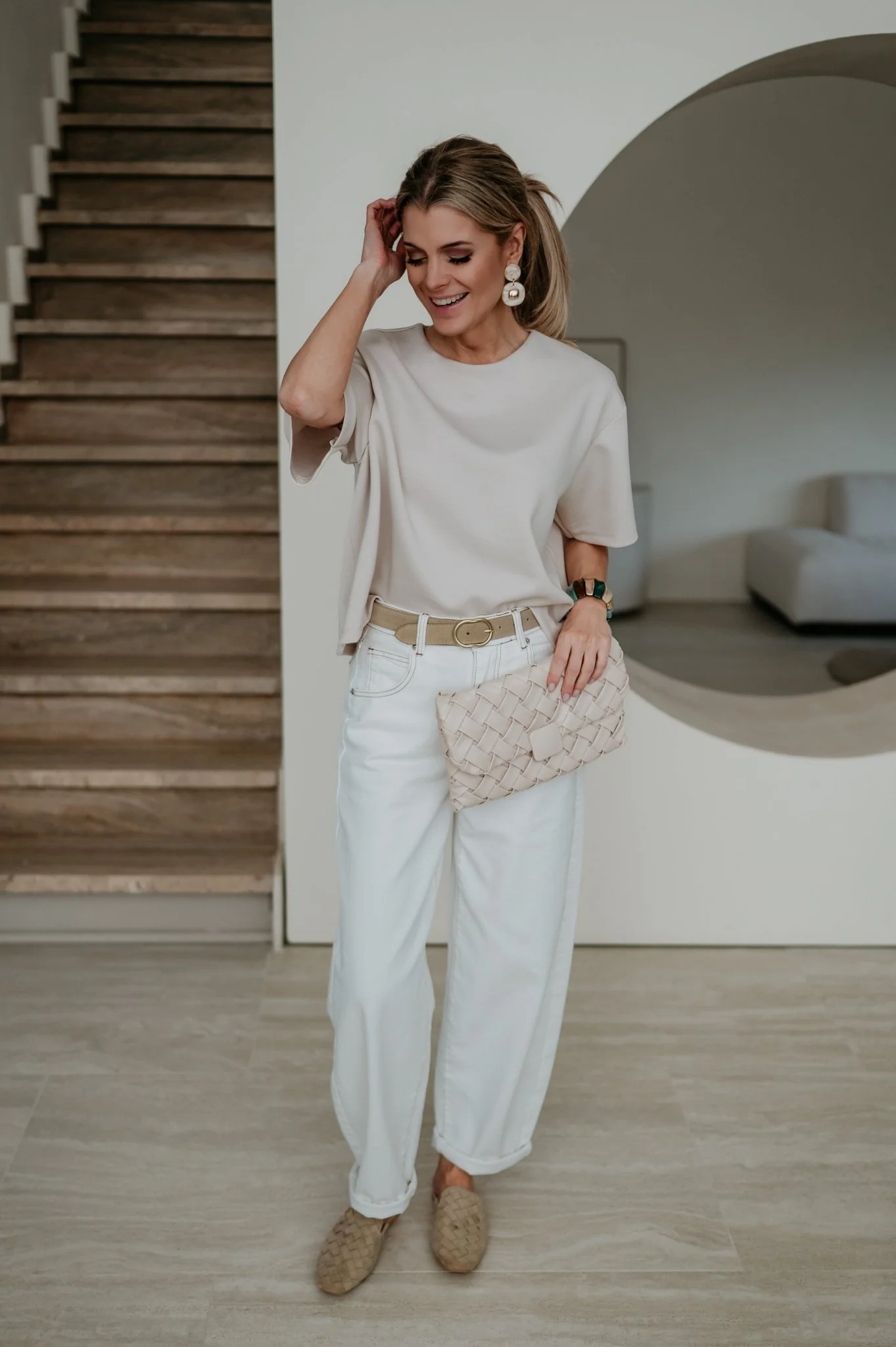 Addome t-shirt I Beige - Image 16