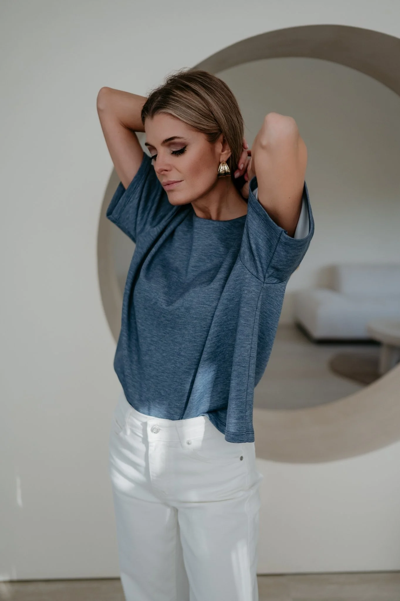 Addome t-shirt I Blue - Image 13