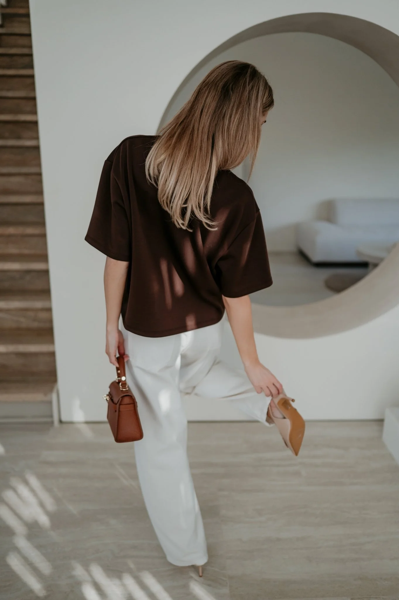 Addome t-shirt I Chocolate Brown - Image 5