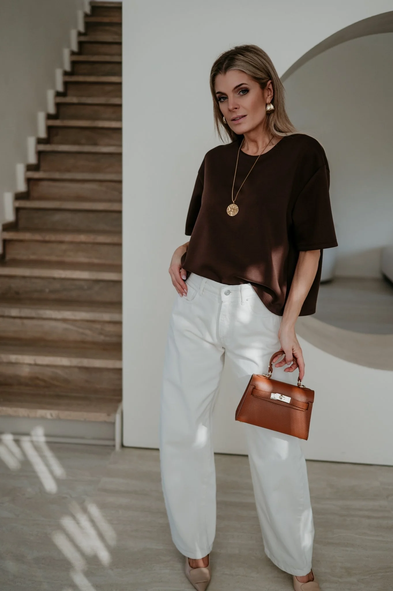 Addome t-shirt I Chocolate Brown - Image 8