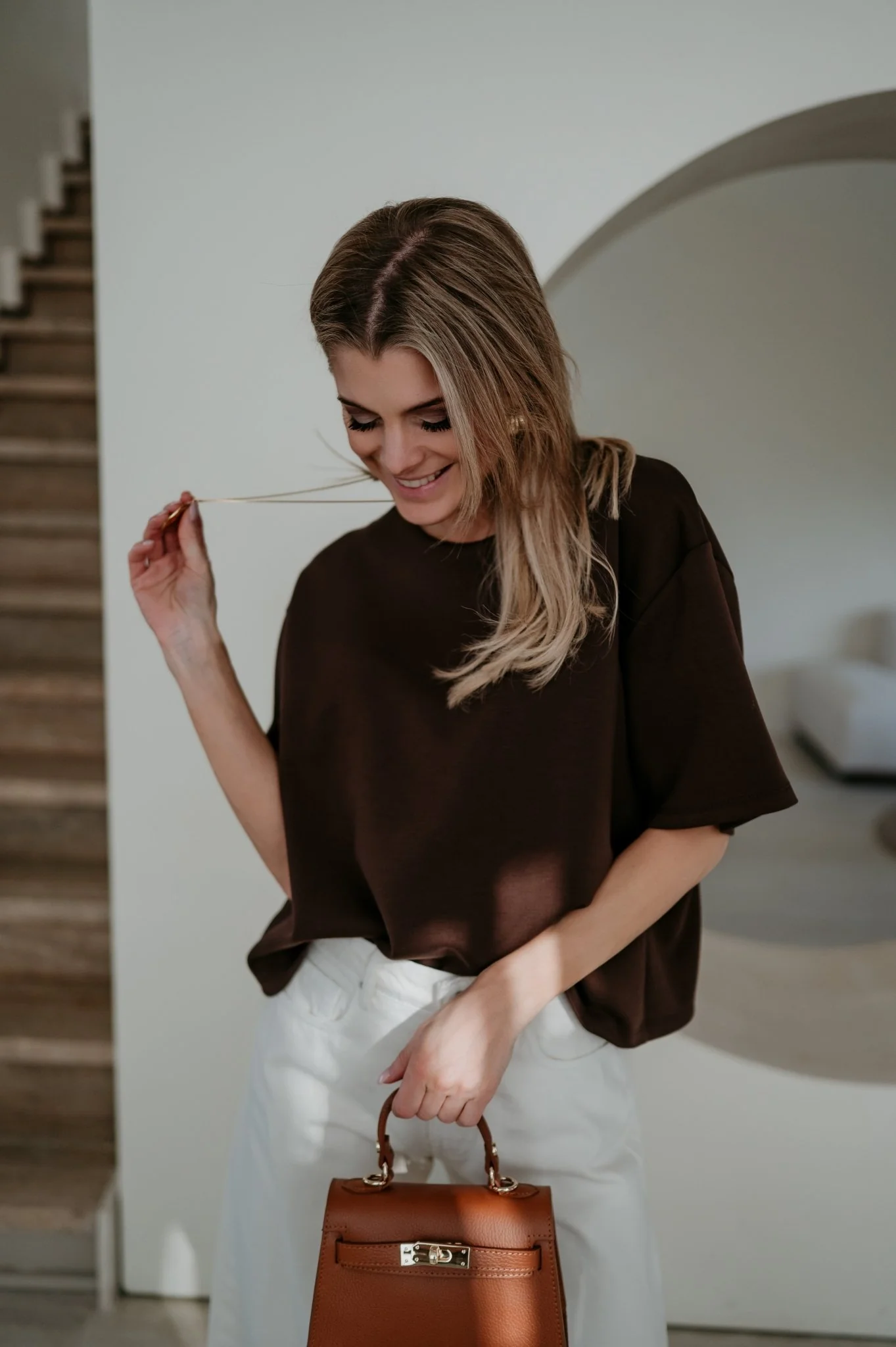 Addome t-shirt I Chocolate Brown - Image 9