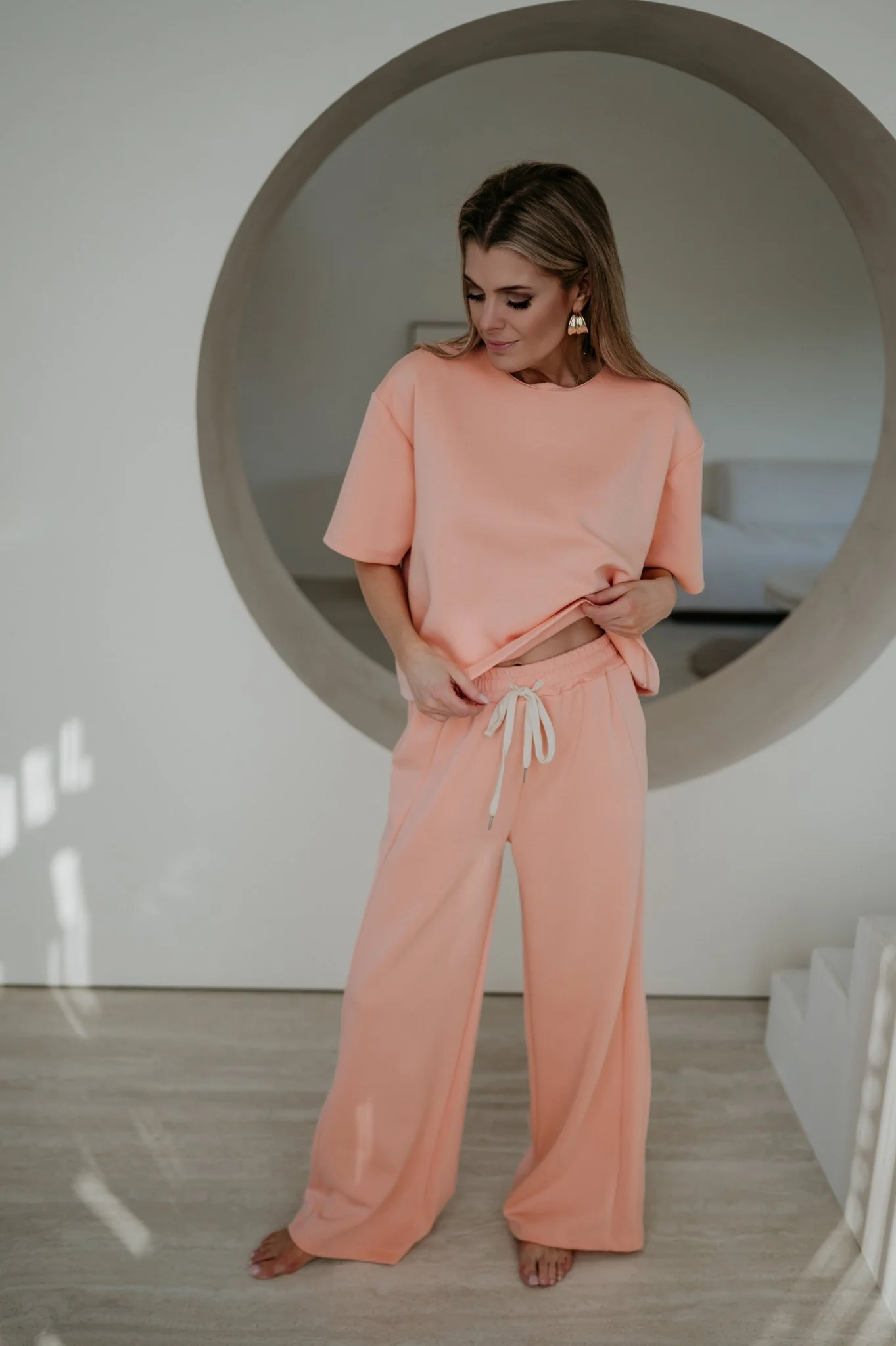 Addome t-shirt I Peach - Image 10