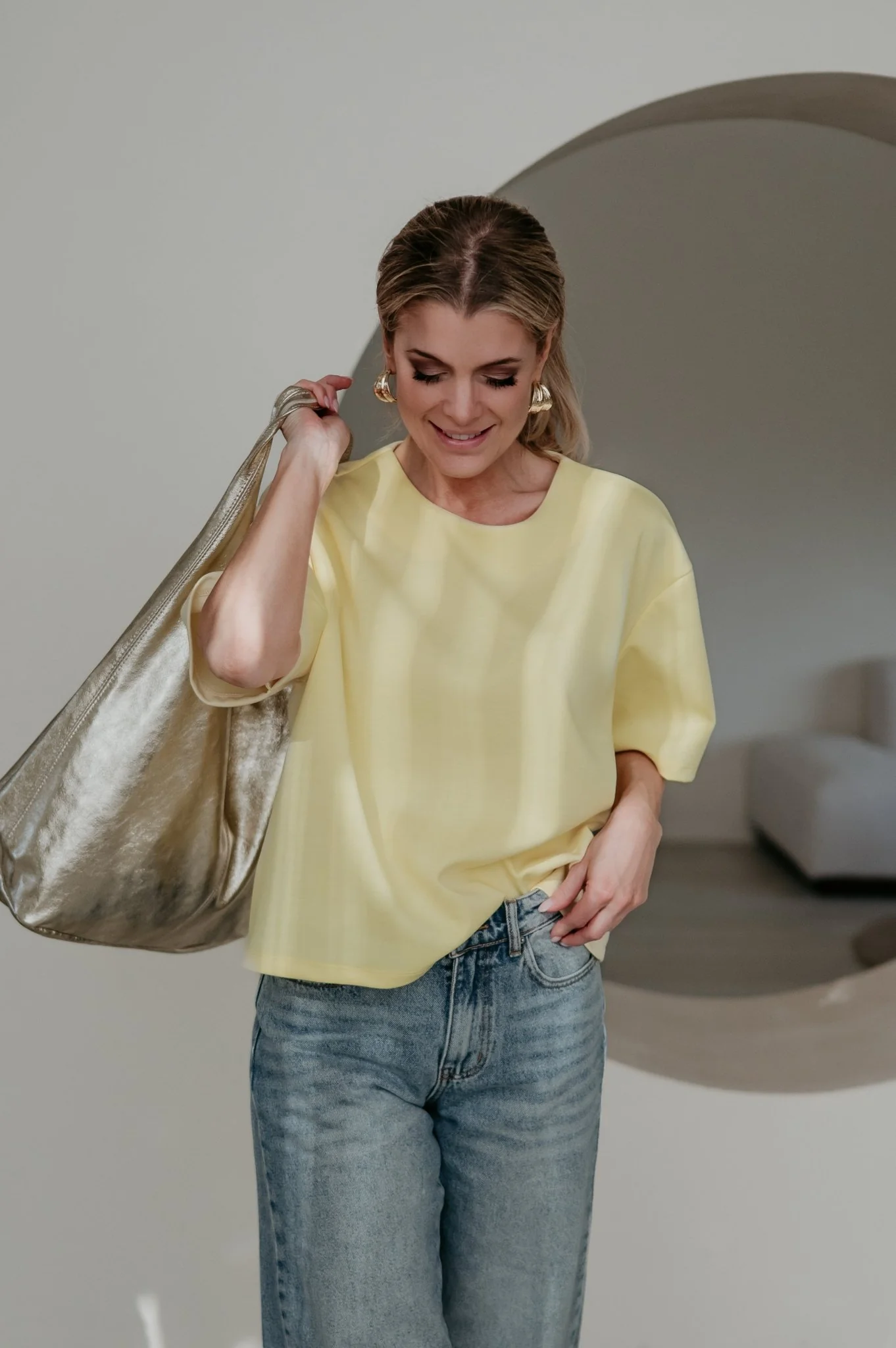 Addome t-shirt I Yellow