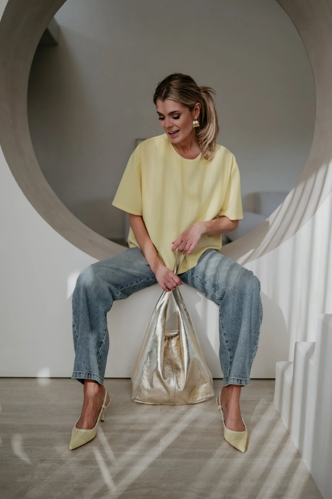 Addome t-shirt I Yellow - Image 13