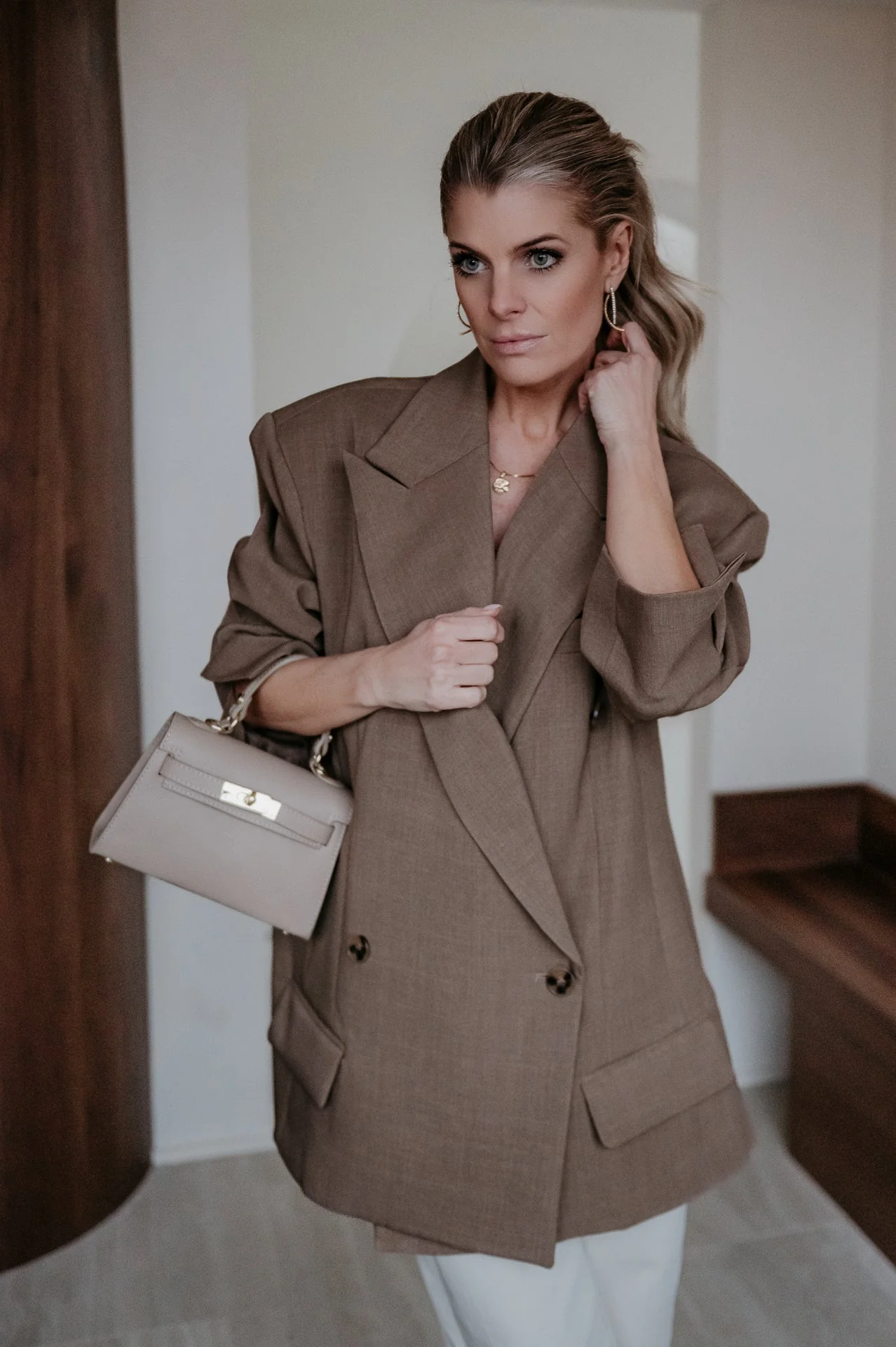 Agena blazer I Camel - Image 13