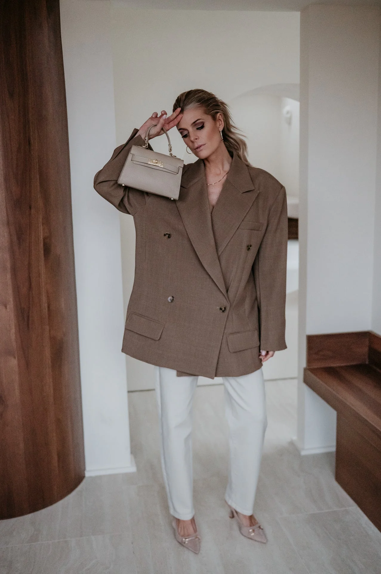 Agena blazer I Camel - Image 14