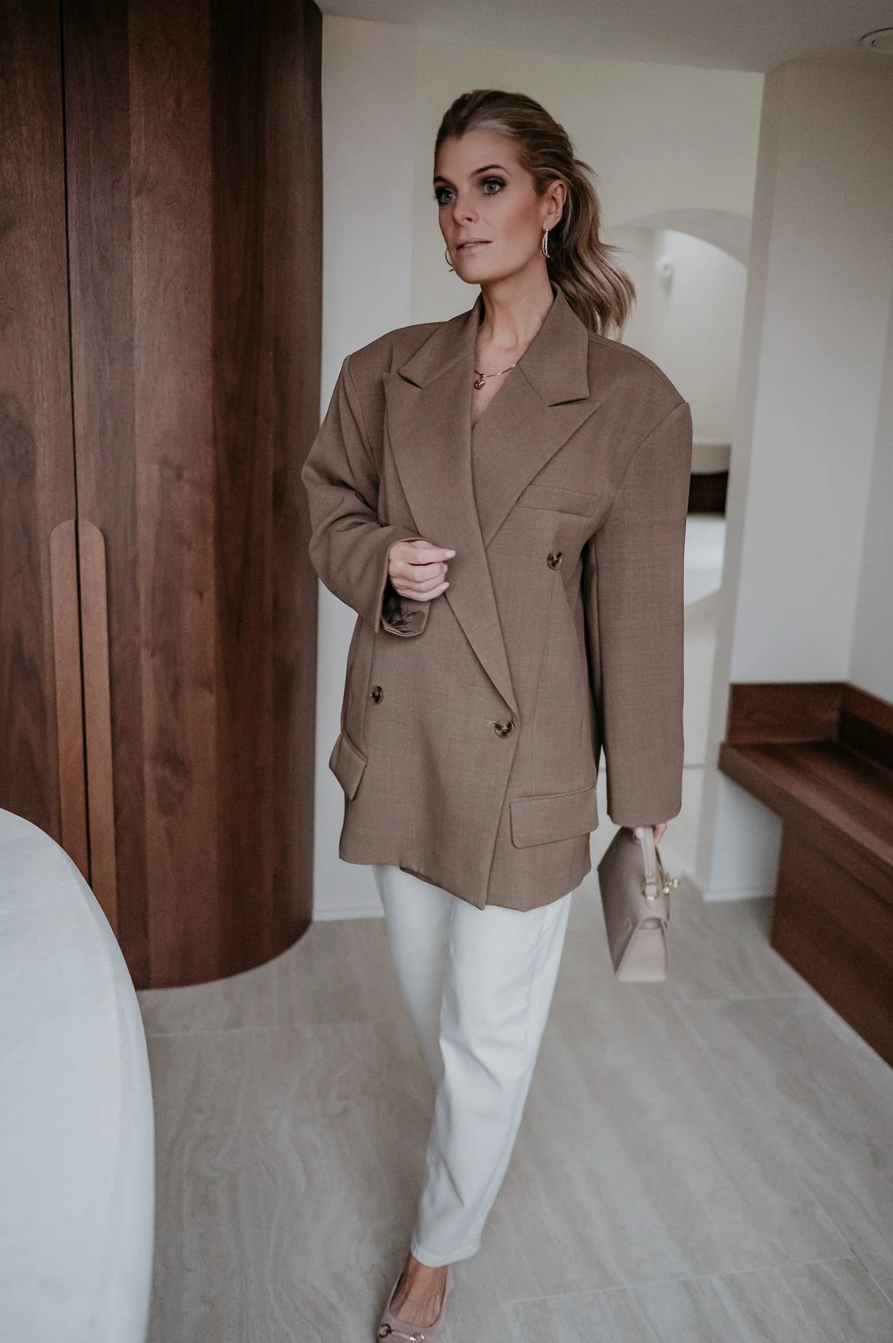 Agena blazer I Camel - Image 15