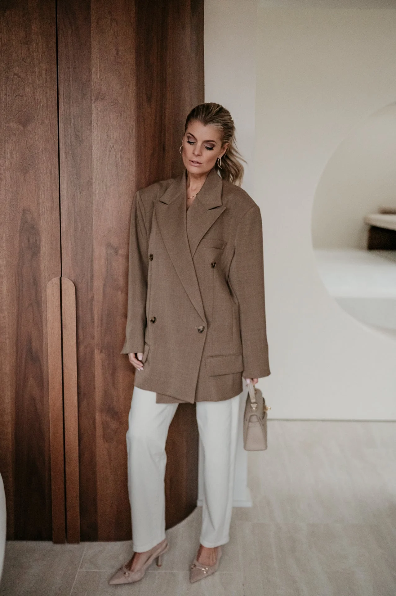 Agena blazer I Camel - Image 2