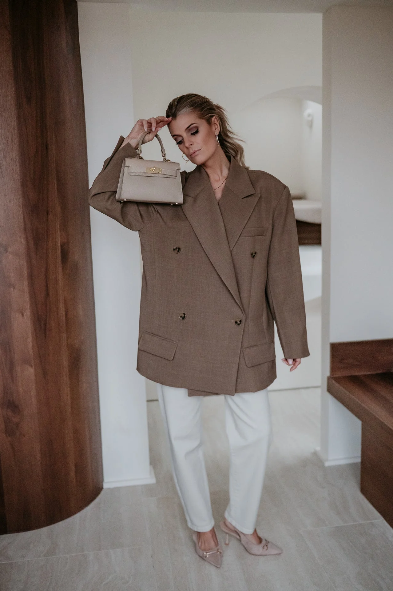Agena blazer I Camel - Image 3