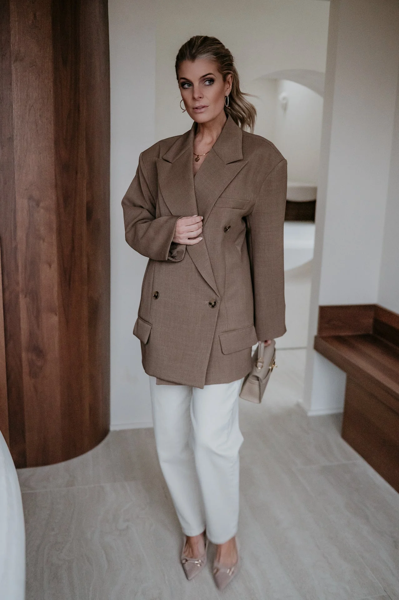 Agena blazer I Camel - Image 9