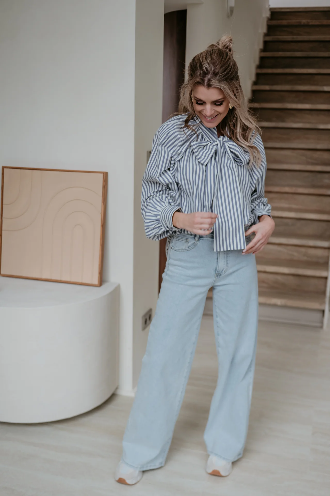 Alecho blouse I Blue - Image 11