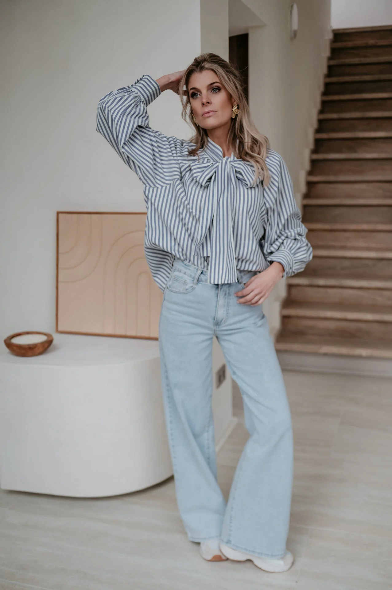 Alecho blouse I Blue - Image 2