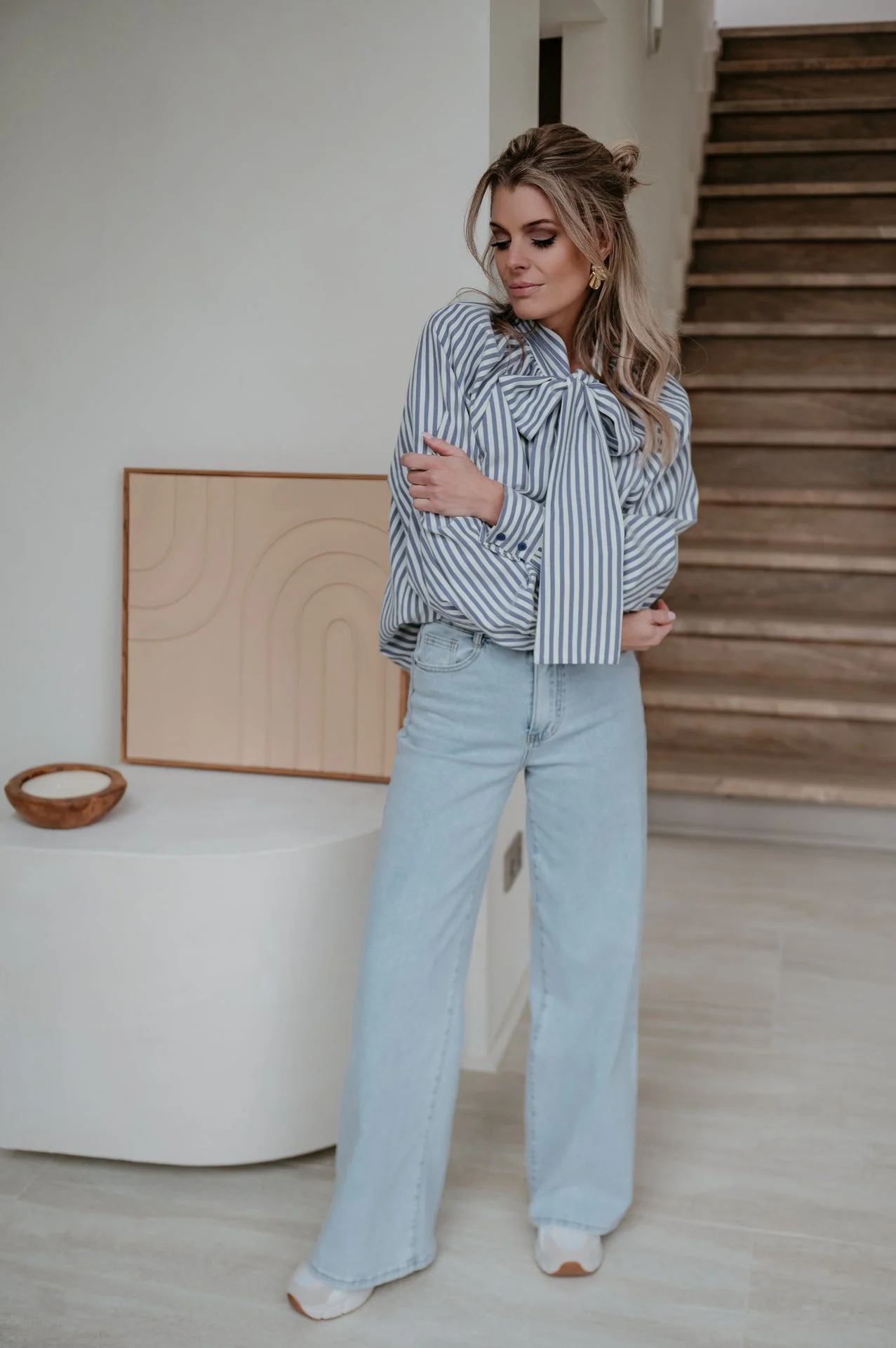 Alecho blouse I Blue - Image 3