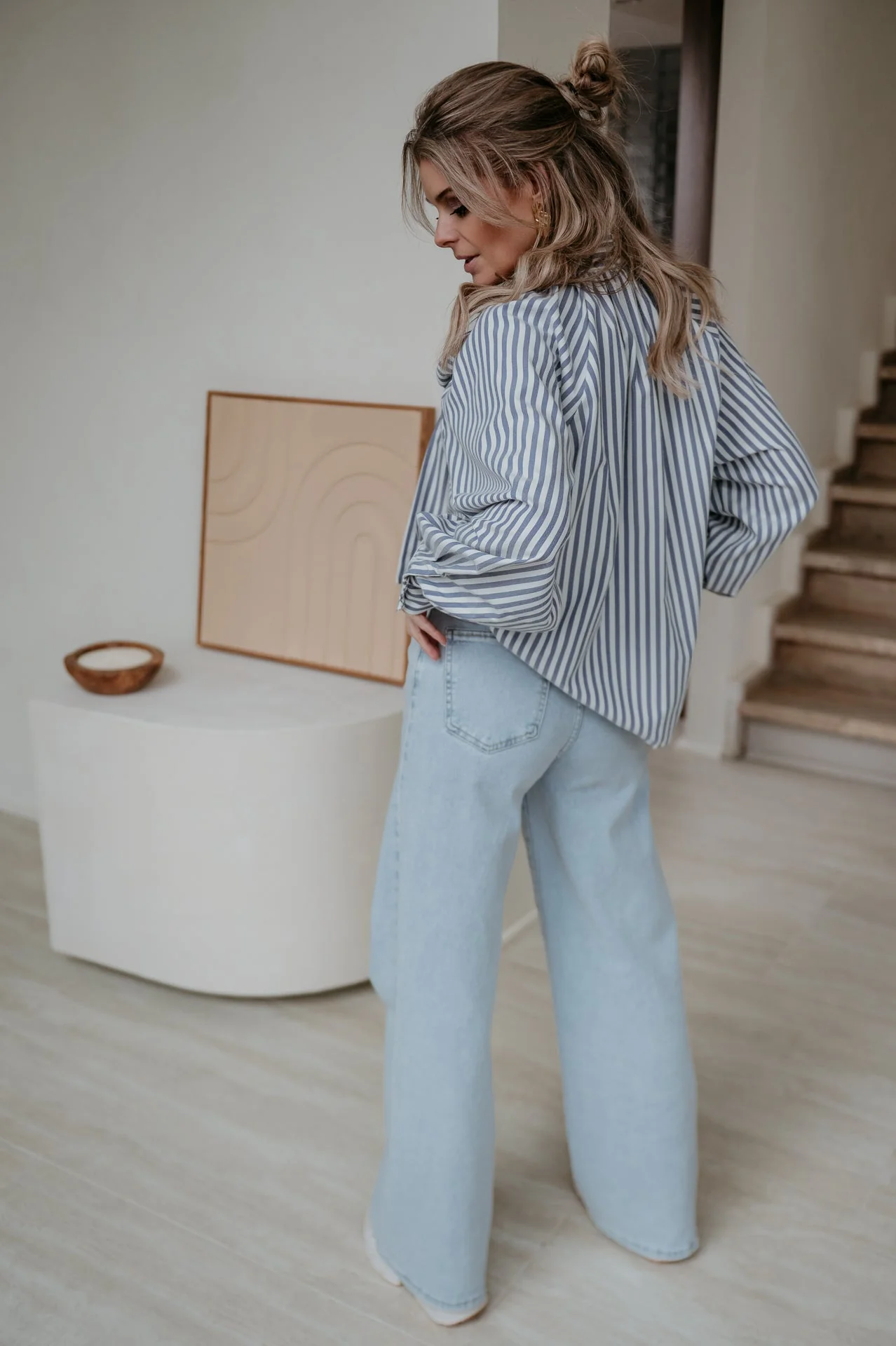 Alecho blouse I Blue - Image 5