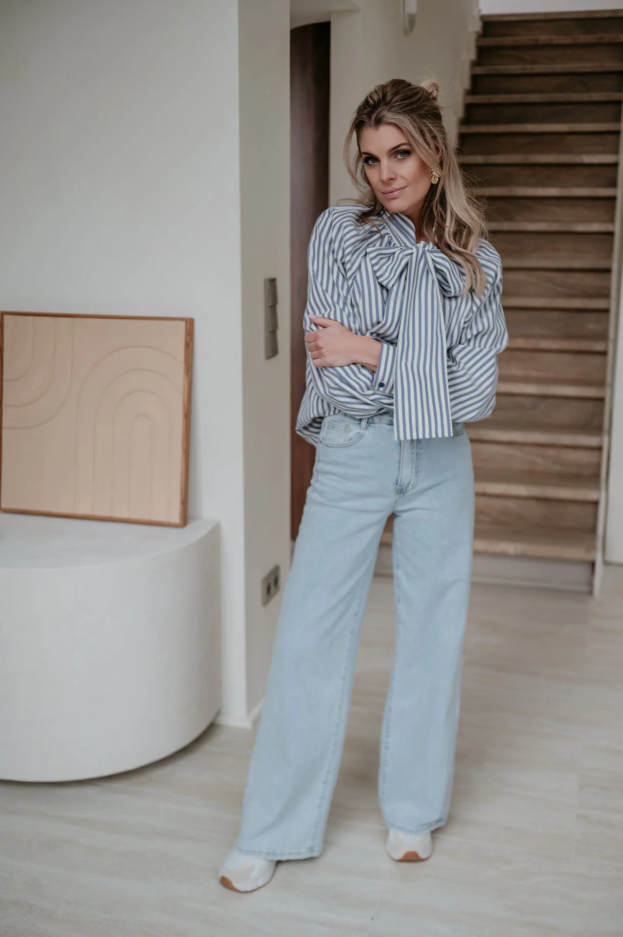 Alecho blouse I Blue - Image 6