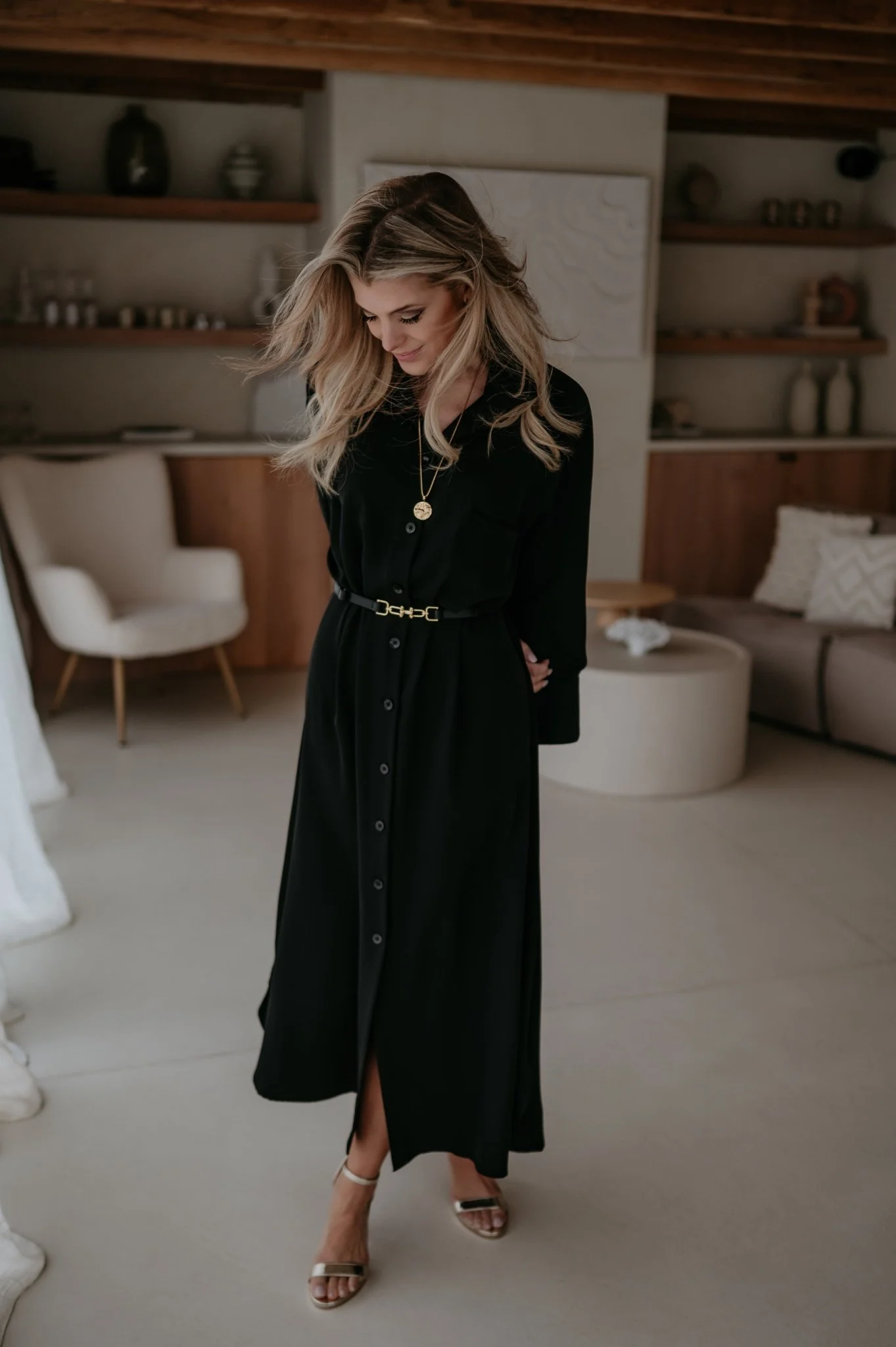Alide dress I Black - Image 3