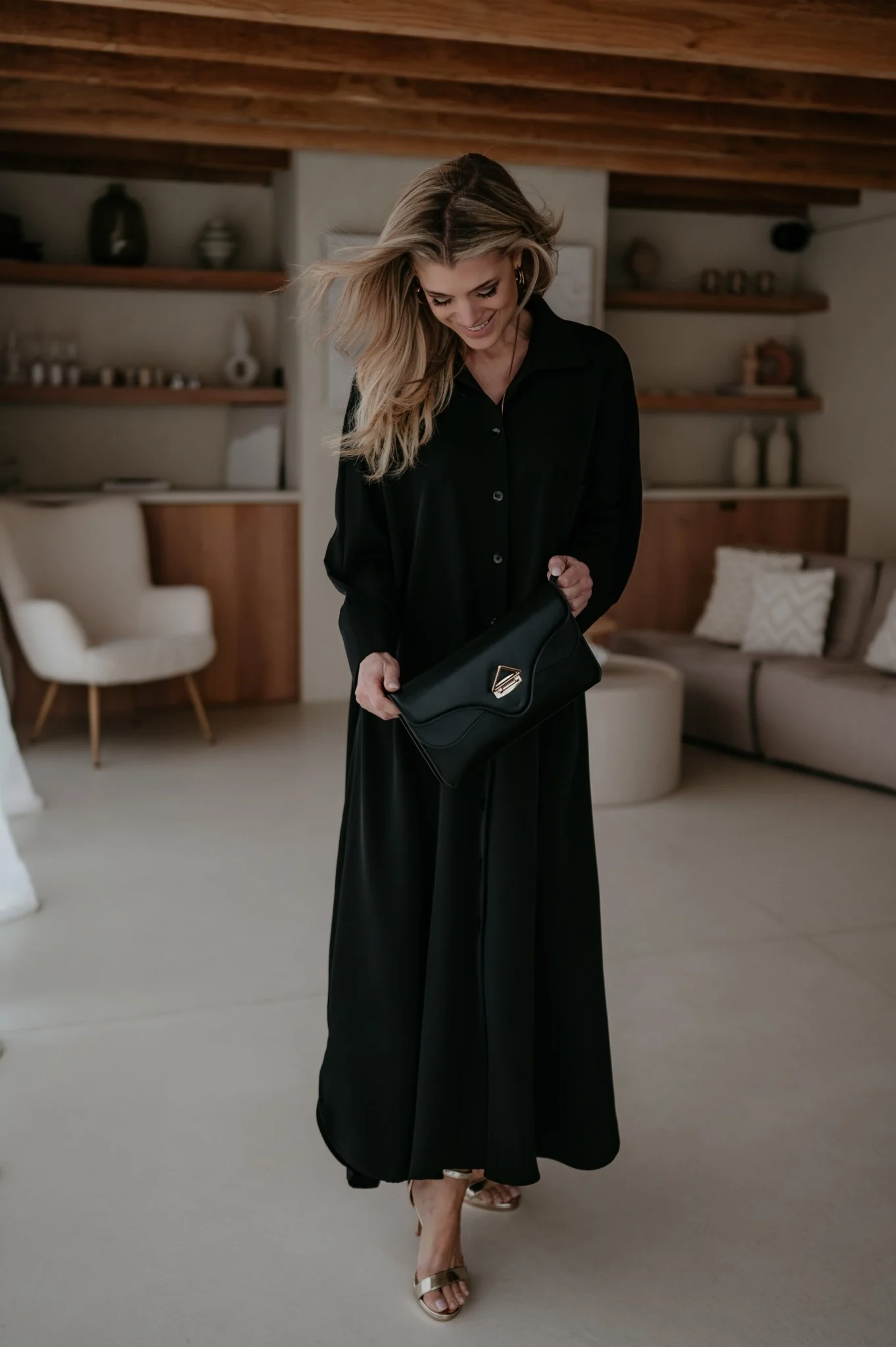 Alide dress I Black - Image 7