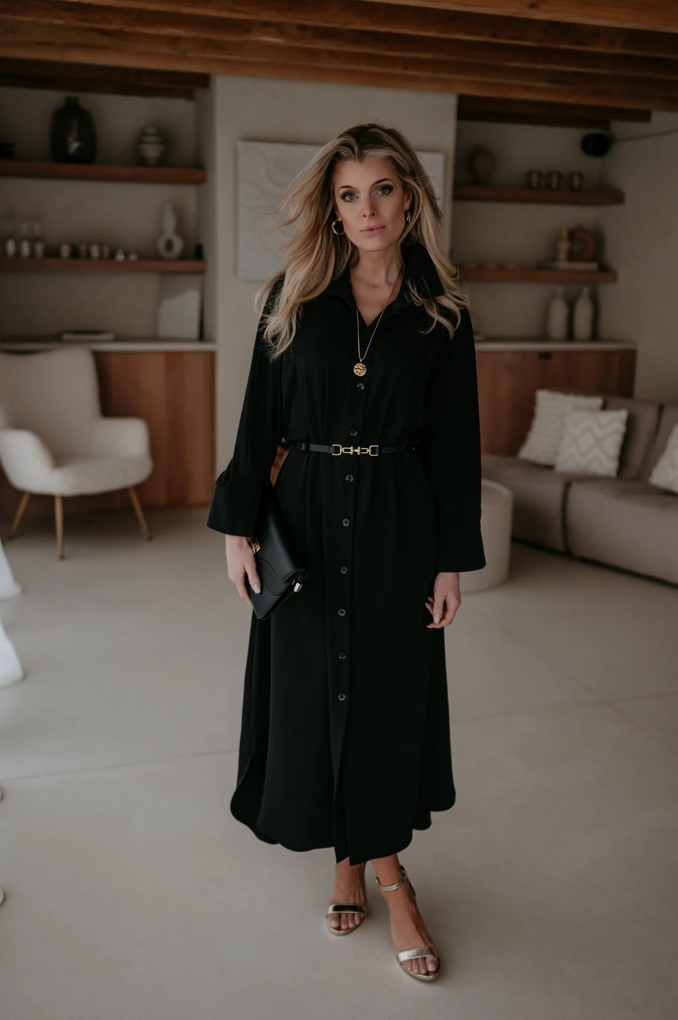 Alide dress I Black - Image 8