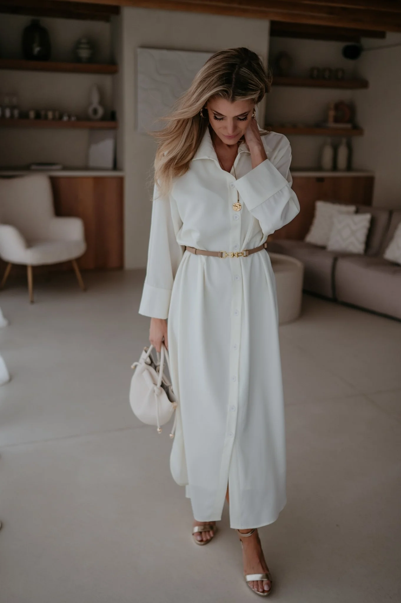 Alide dress I Ecru - Image 10