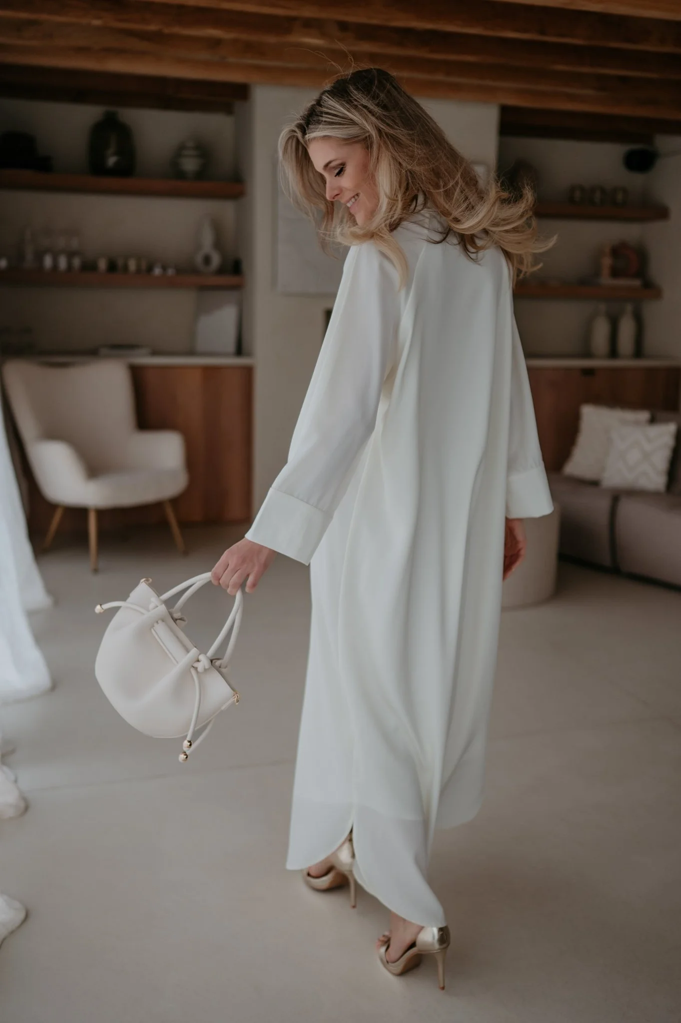 Alide dress I Ecru - Image 14