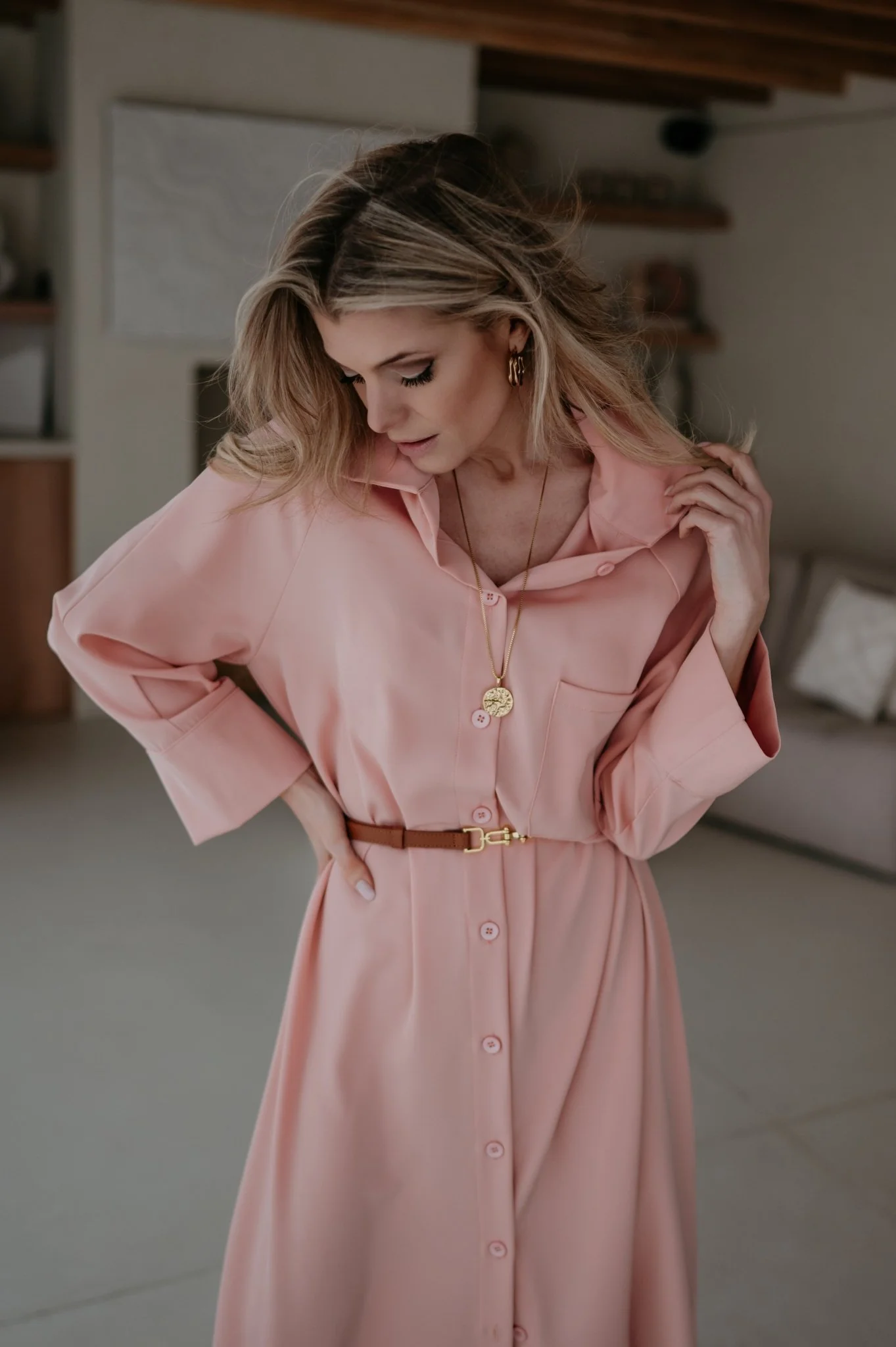 Alide dress I Rose - Image 12