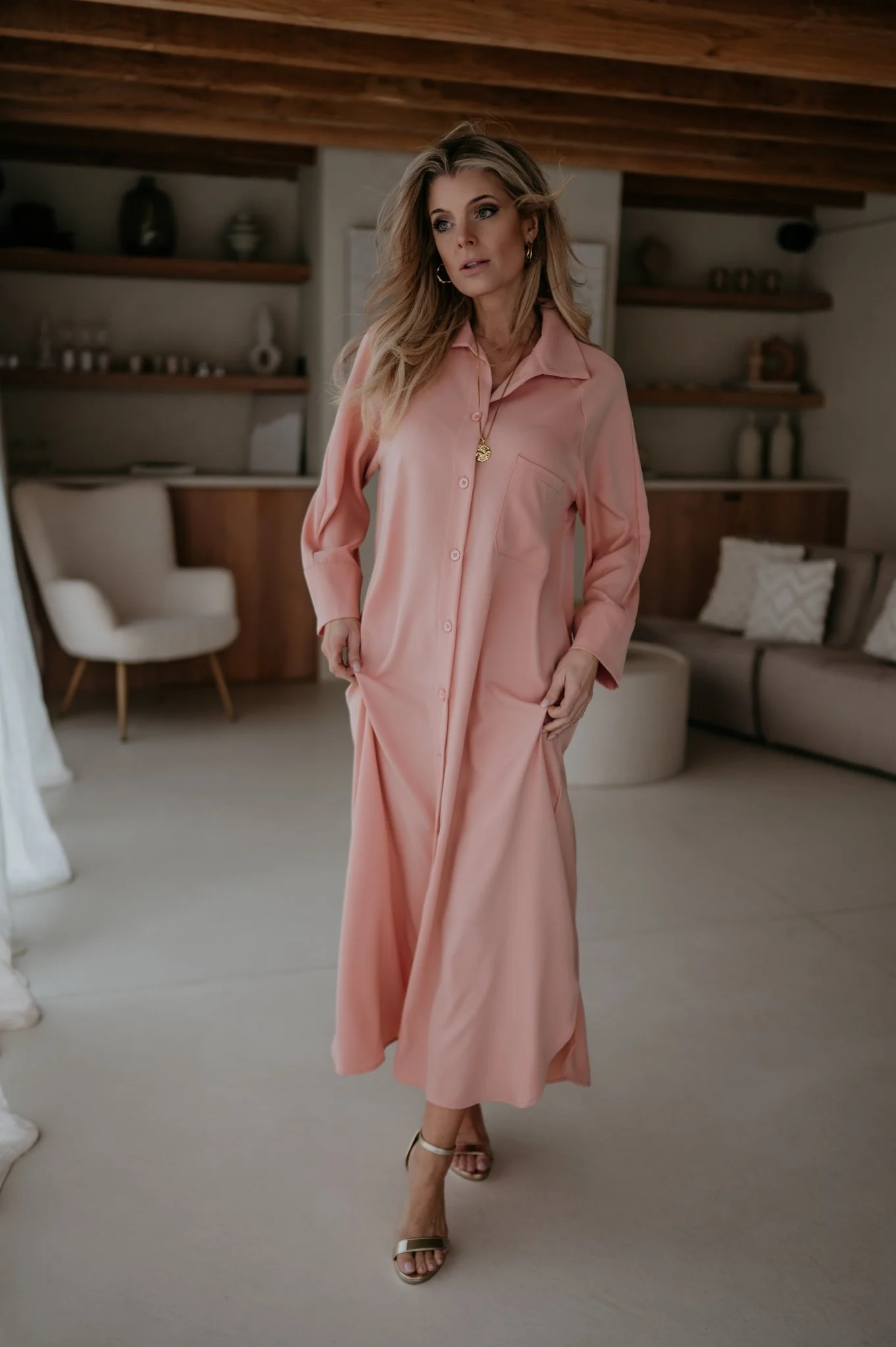 Alide dress I Rose - Image 13
