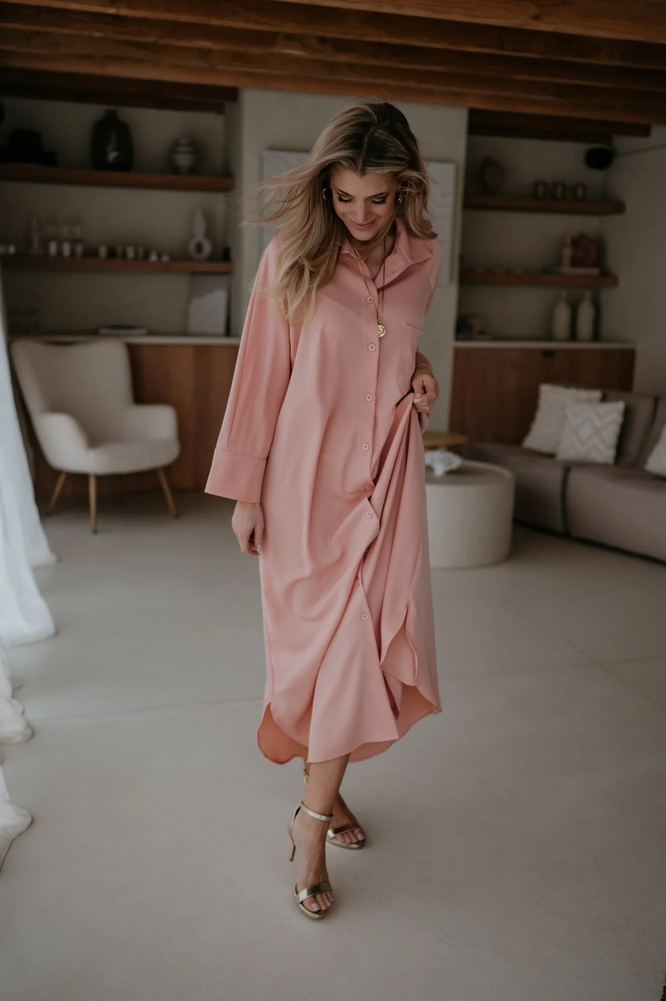 Alide dress I Rose - Image 15