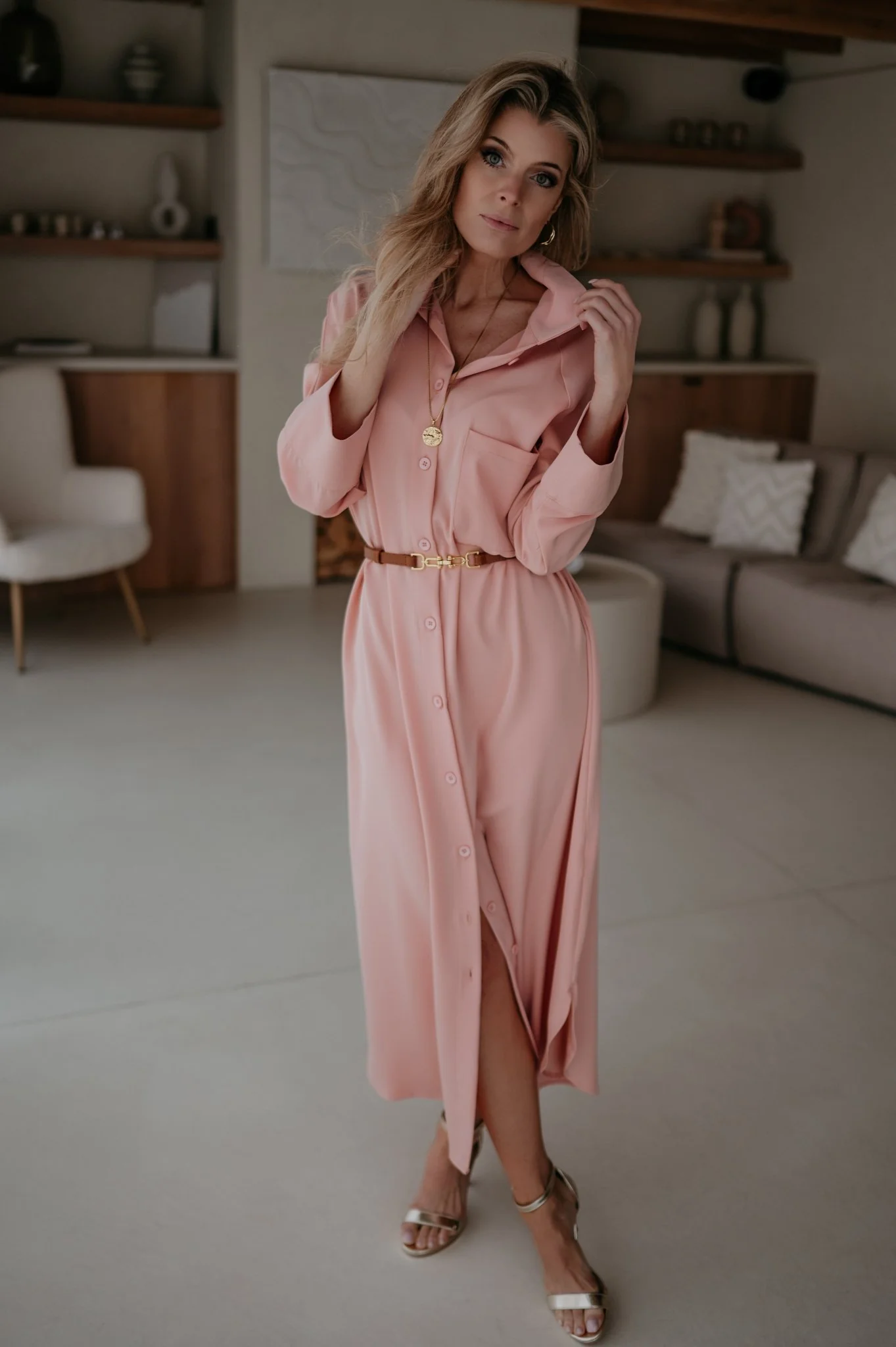 Alide dress I Rose - Image 3