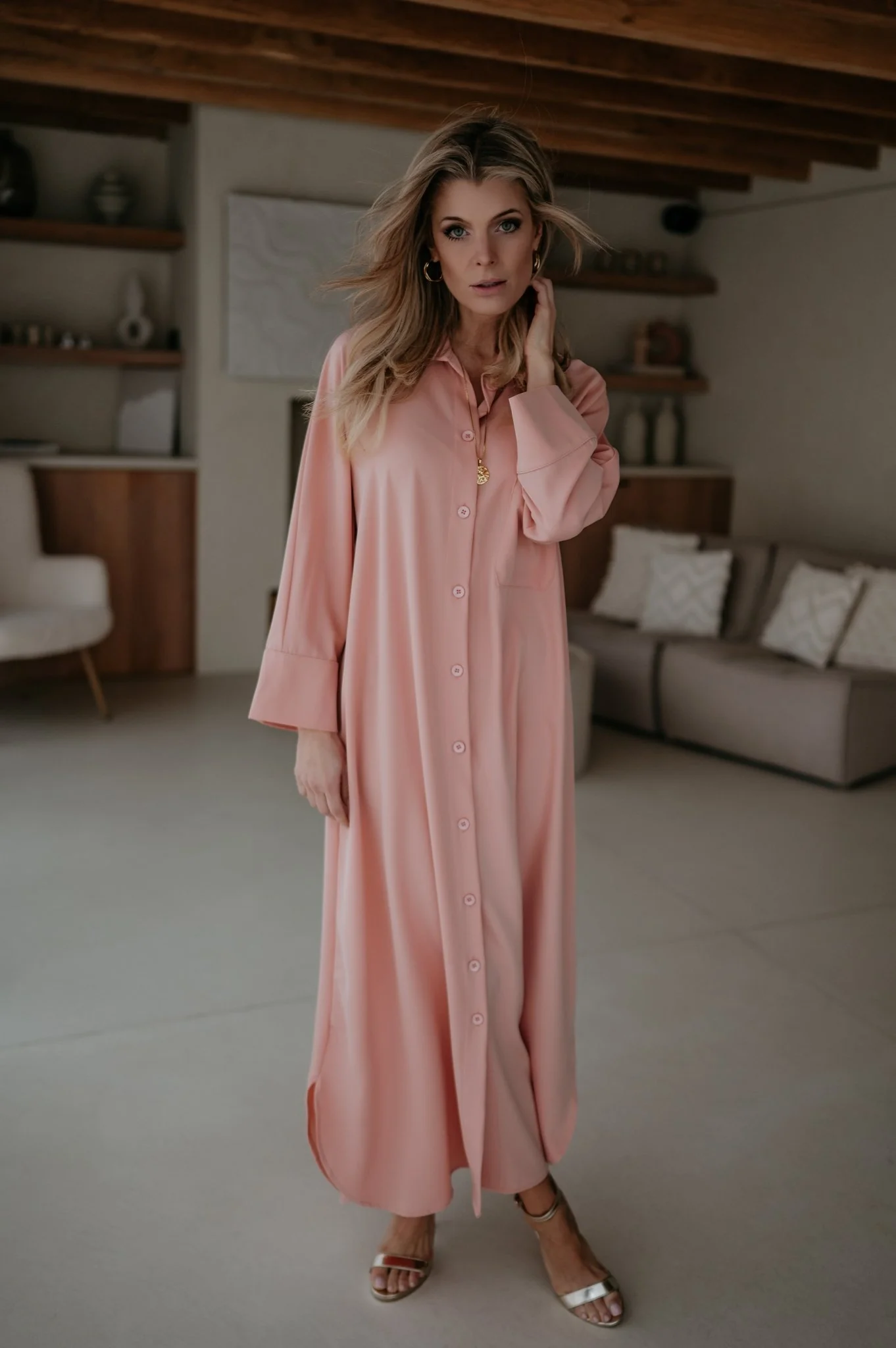 Alide dress I Rose - Image 4