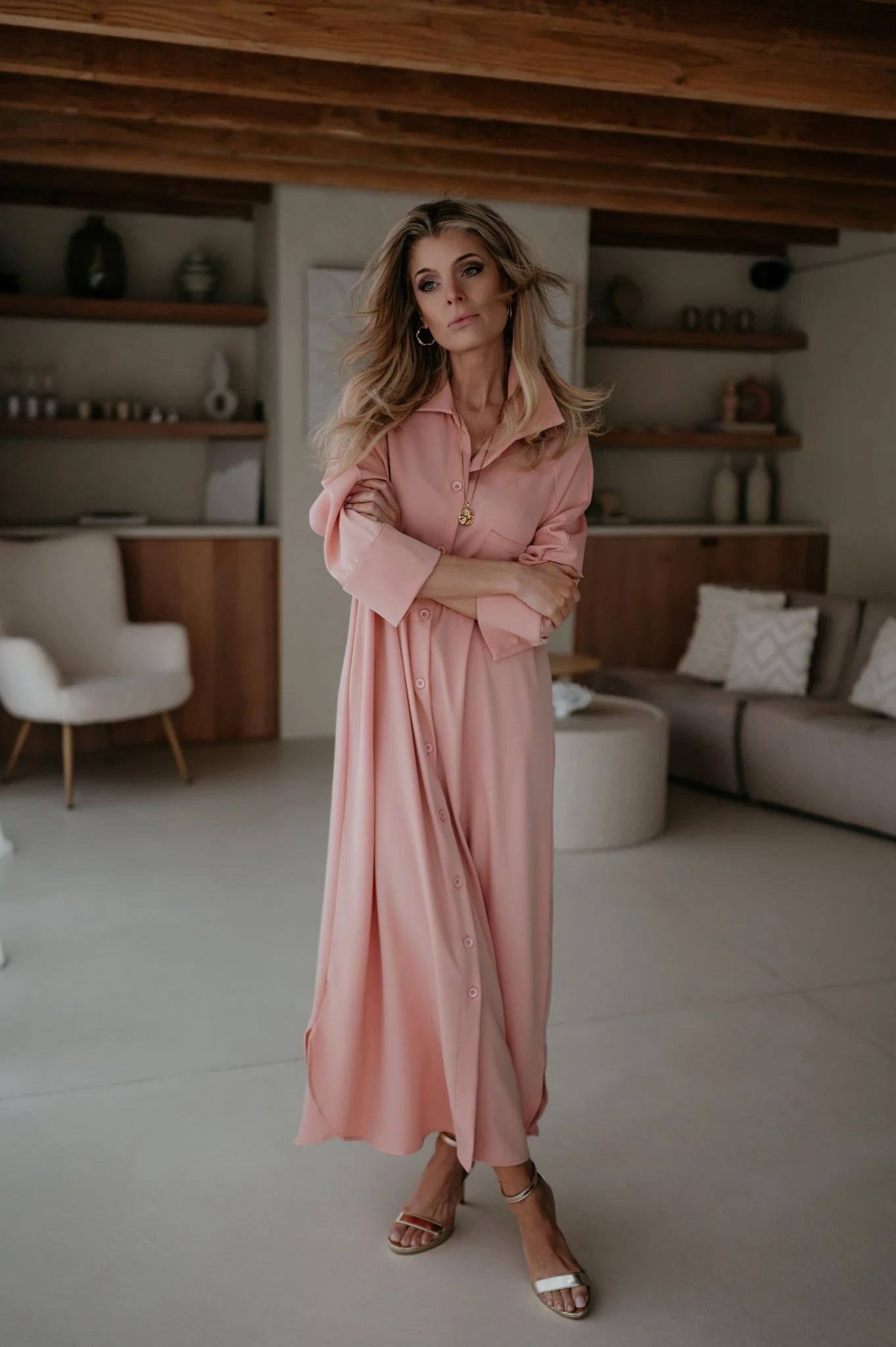 Alide dress I Rose - Image 7