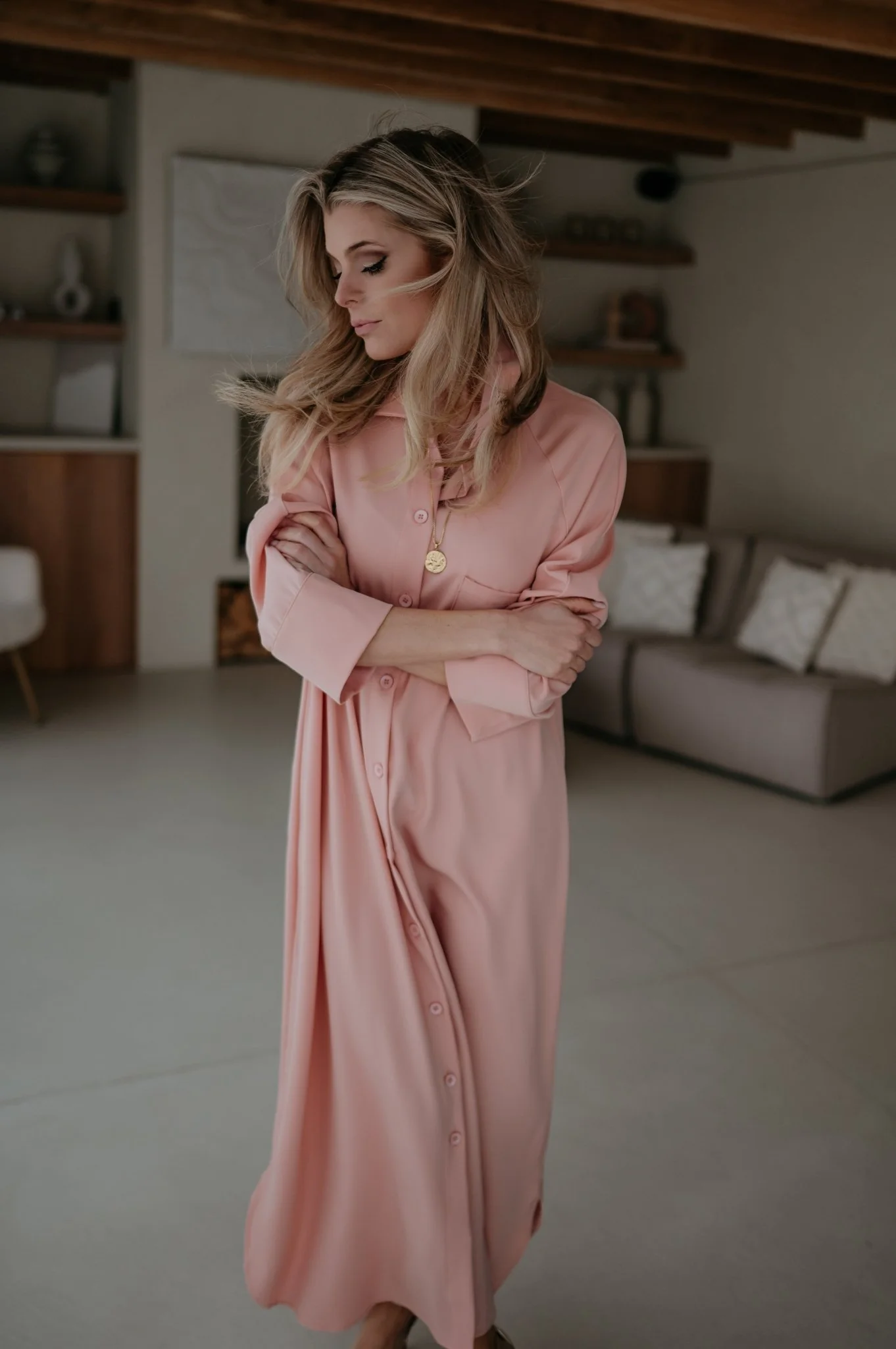 Alide dress I Rose - Image 9