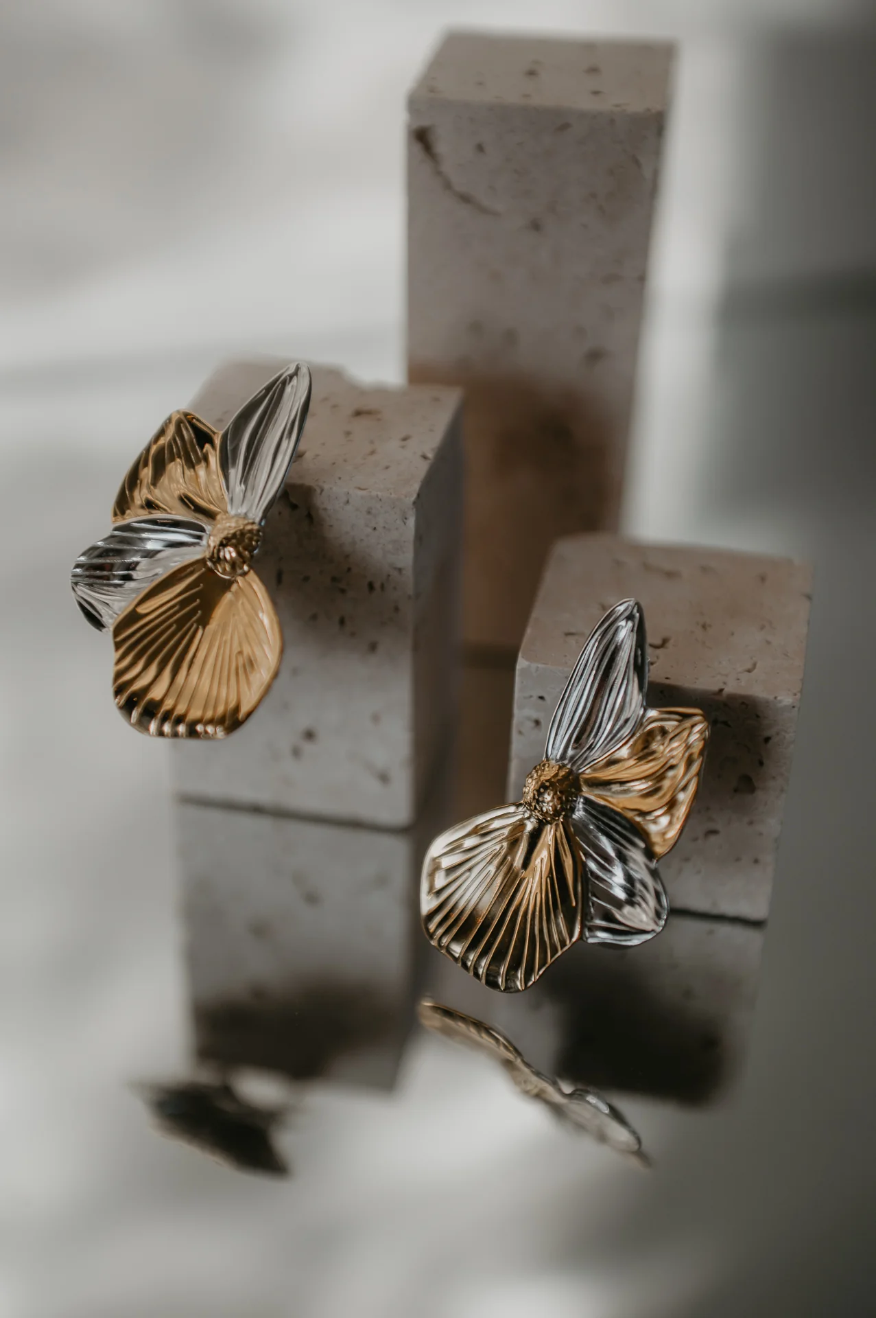 Anive earrings I Gold & Silver - Image 4