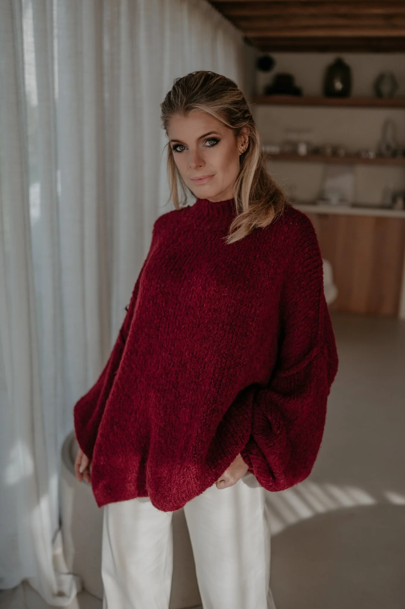 Arte knit I Bordeaux