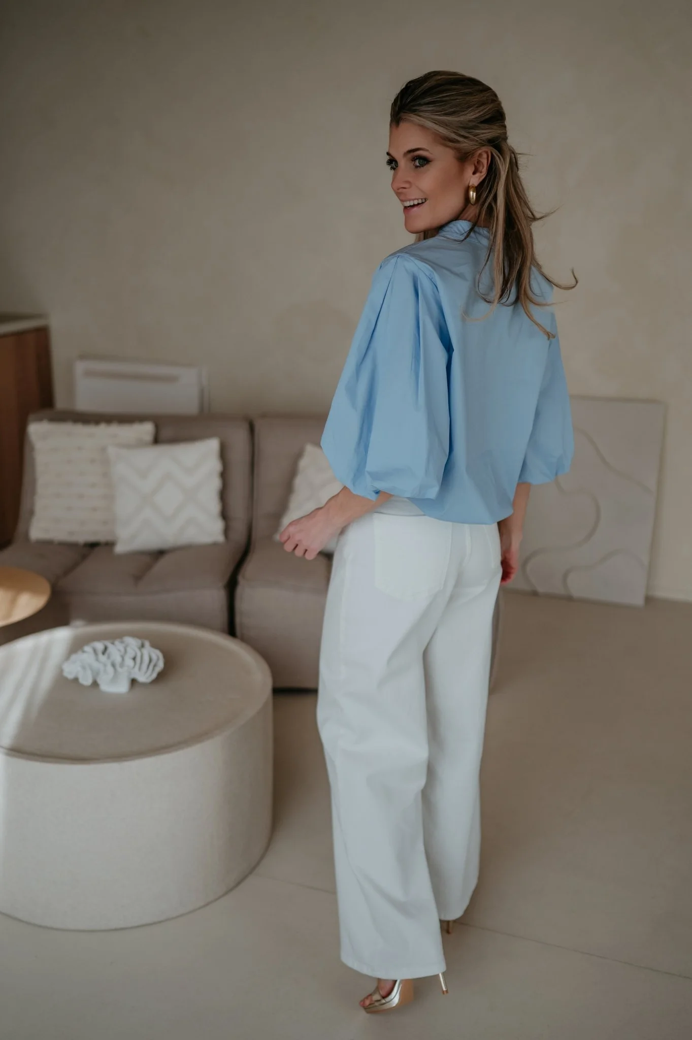 Aurelia blouse I Blue - Image 5