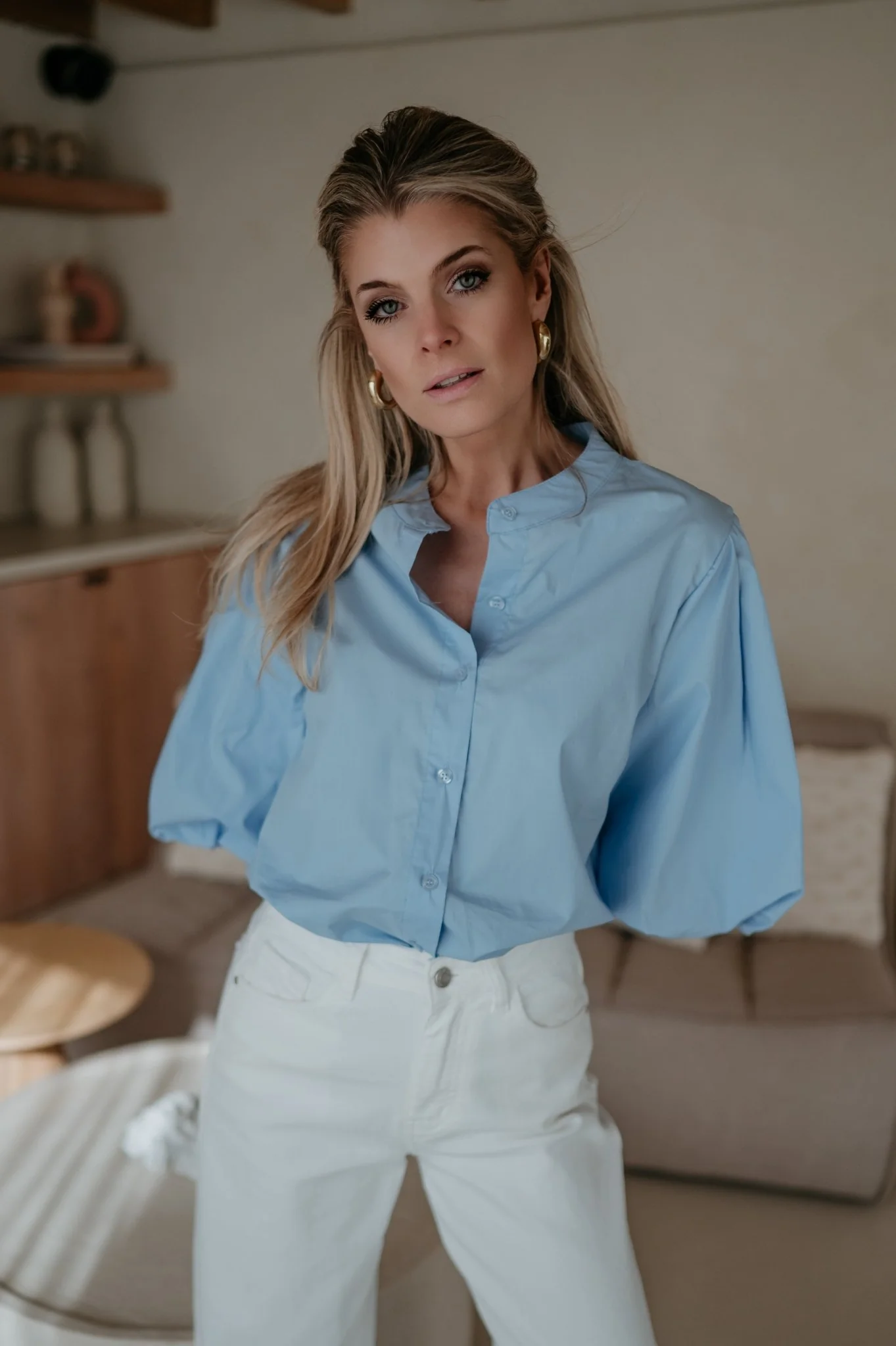 Aurelia blouse I Blue - Image 6