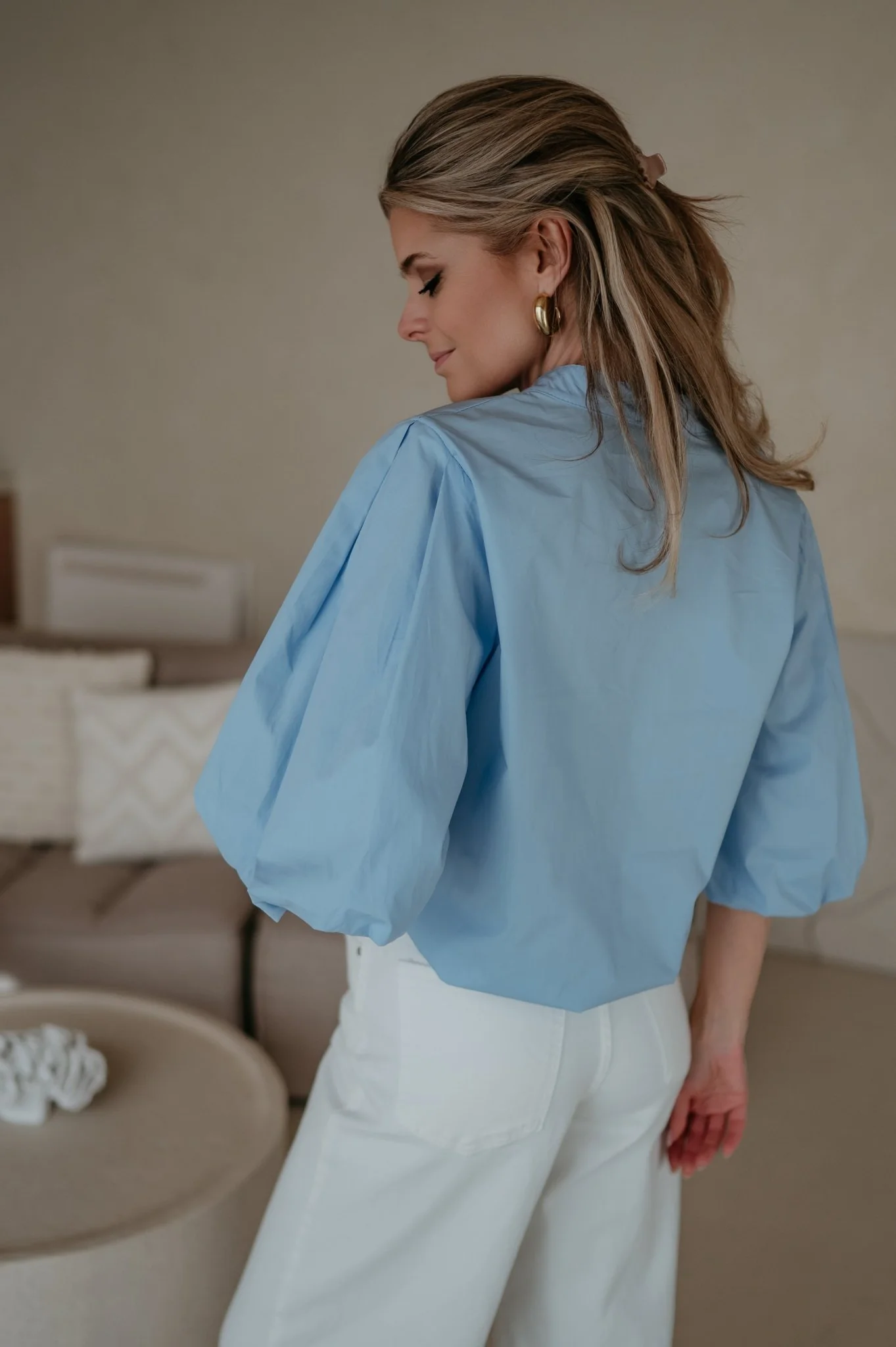Aurelia blouse I Blue - Image 8