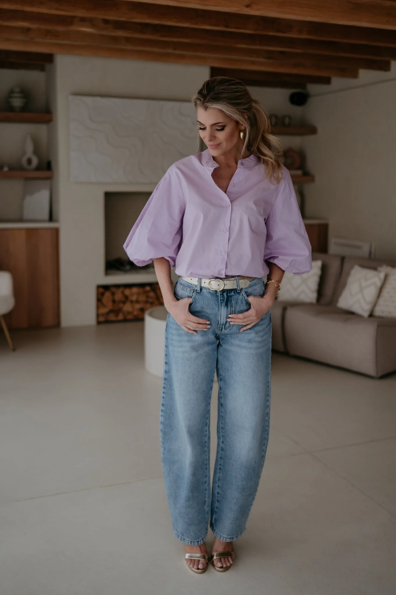 Aurelia blouse I Lila - Image 2