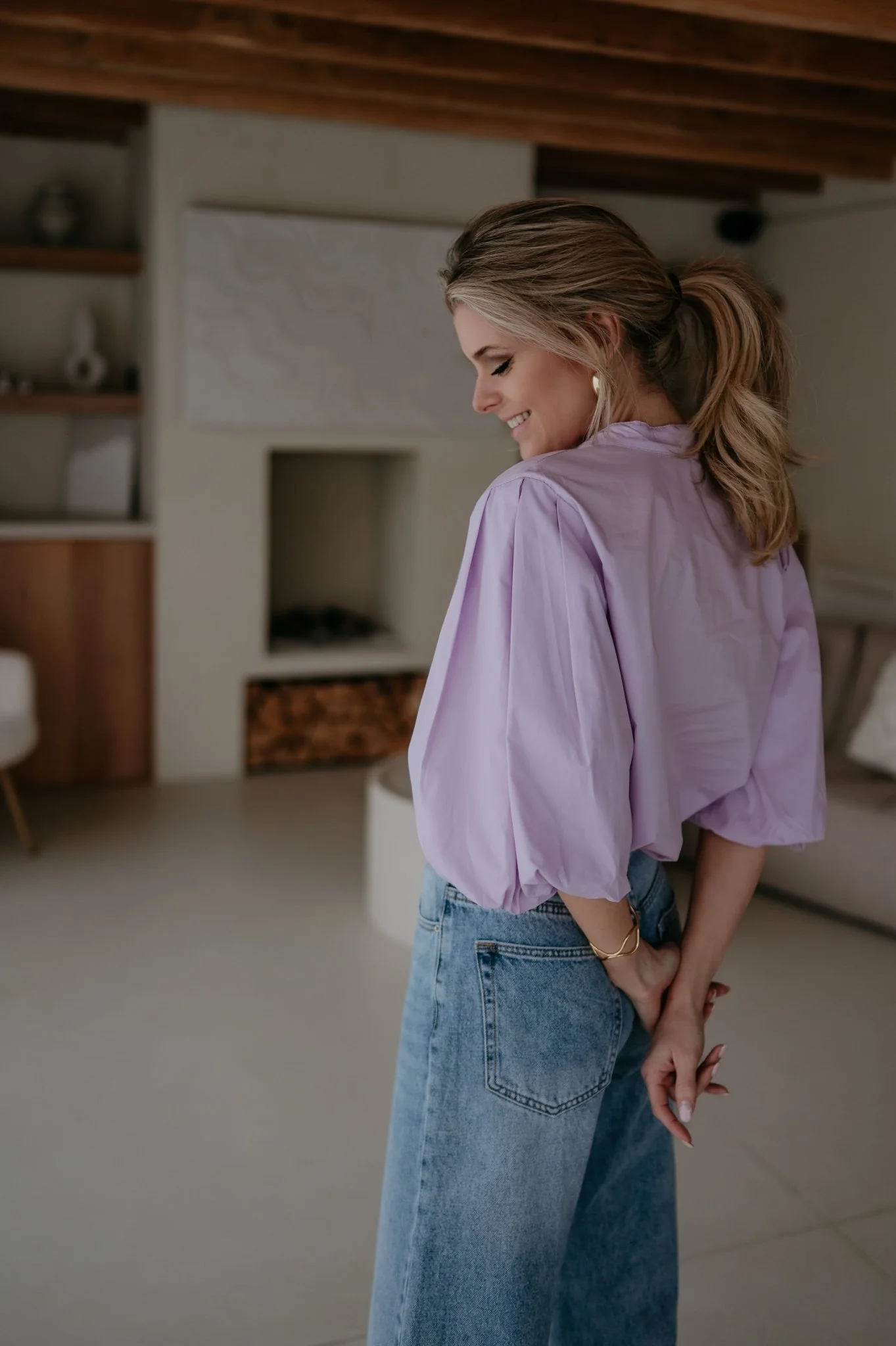 Aurelia blouse I Lila - Image 6