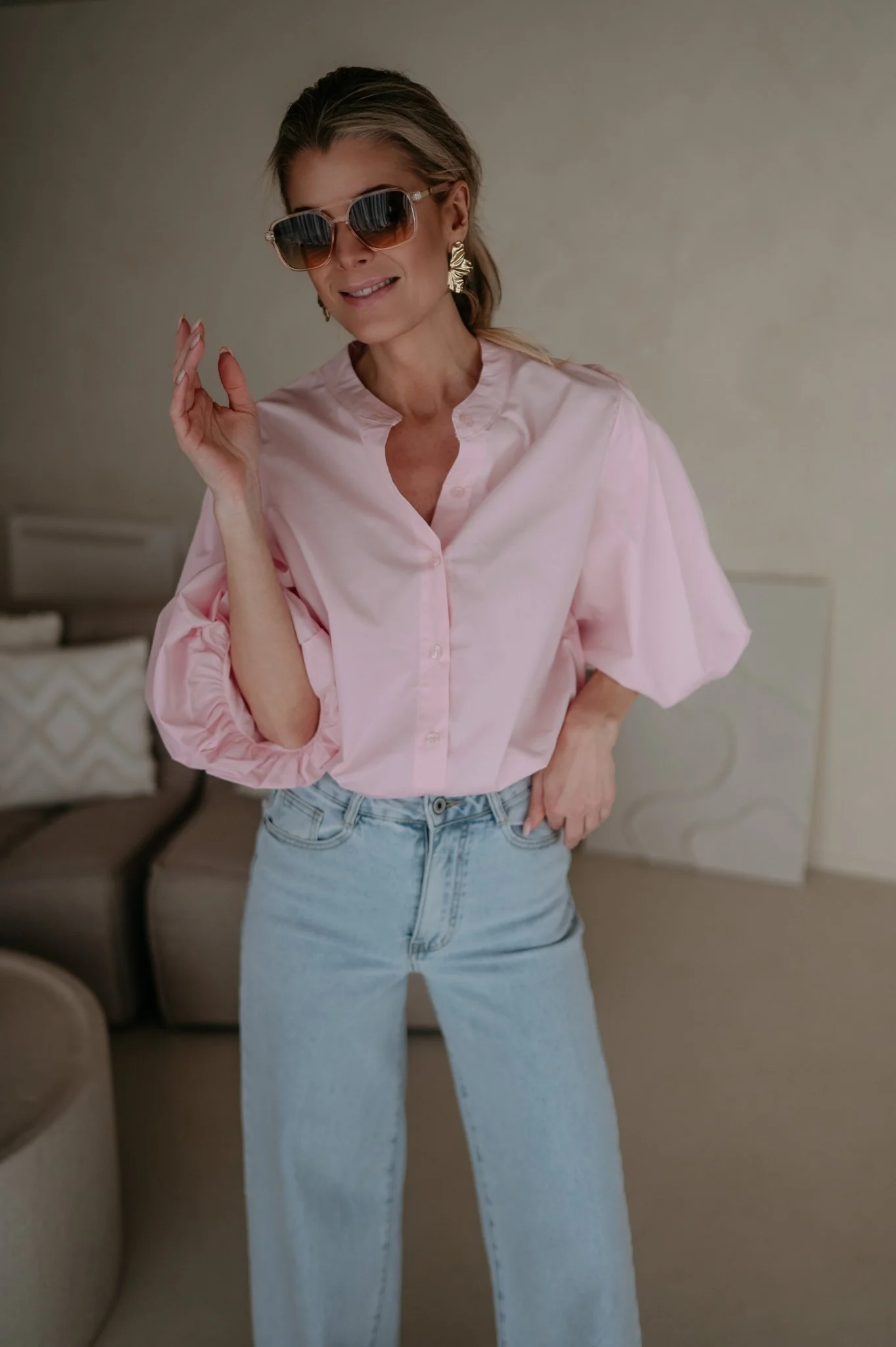Aurelia blouse I Rose - Image 10