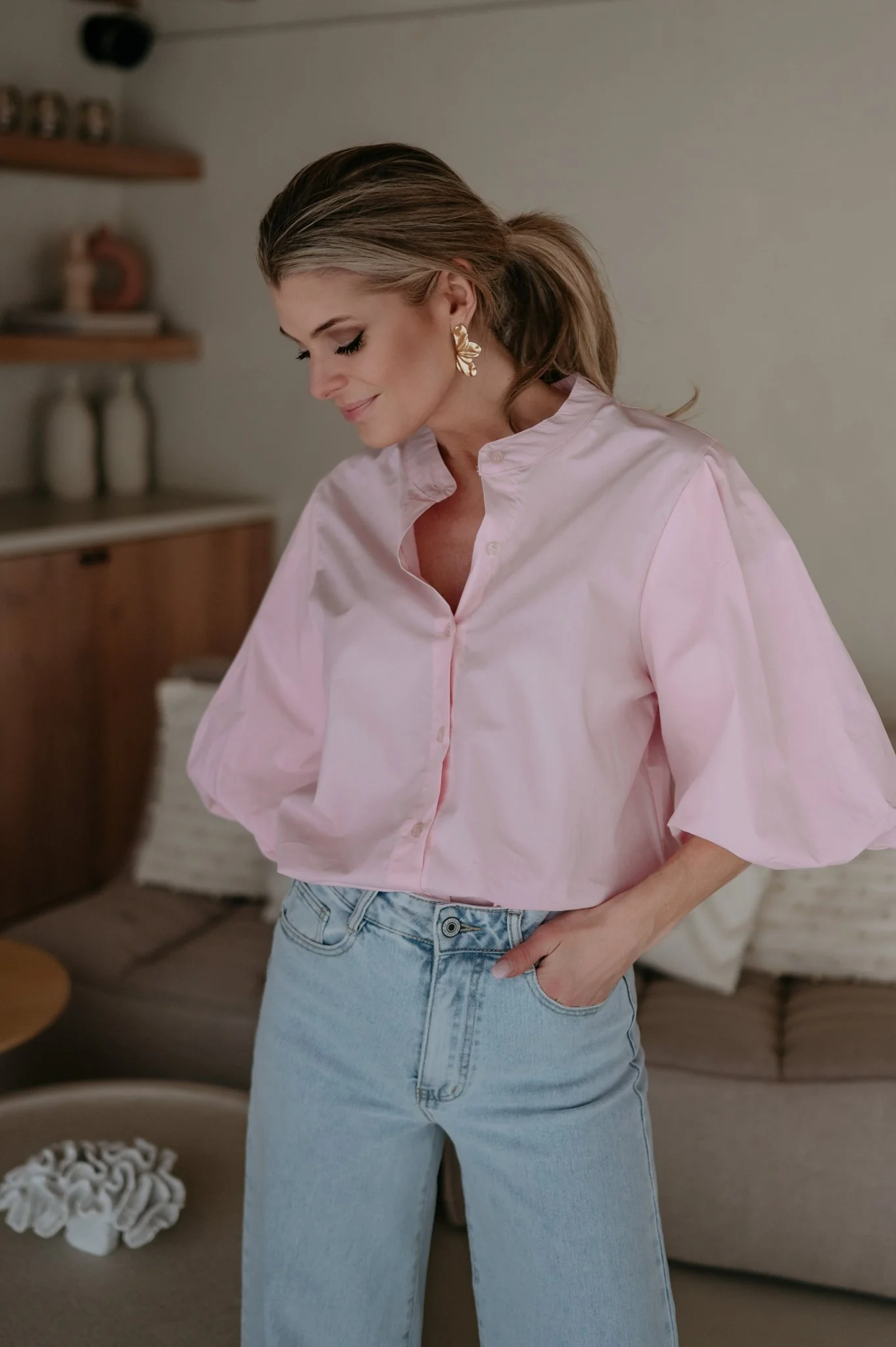 Aurelia blouse I Rose - Image 12