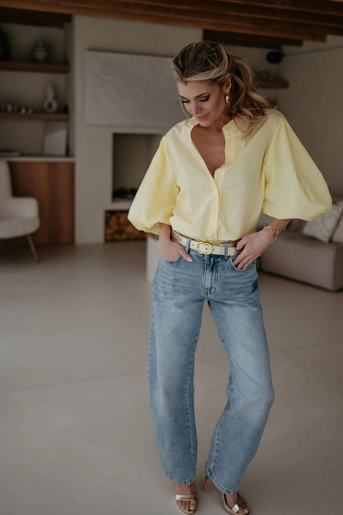 Aurelia blouse I Yellow - Image 5