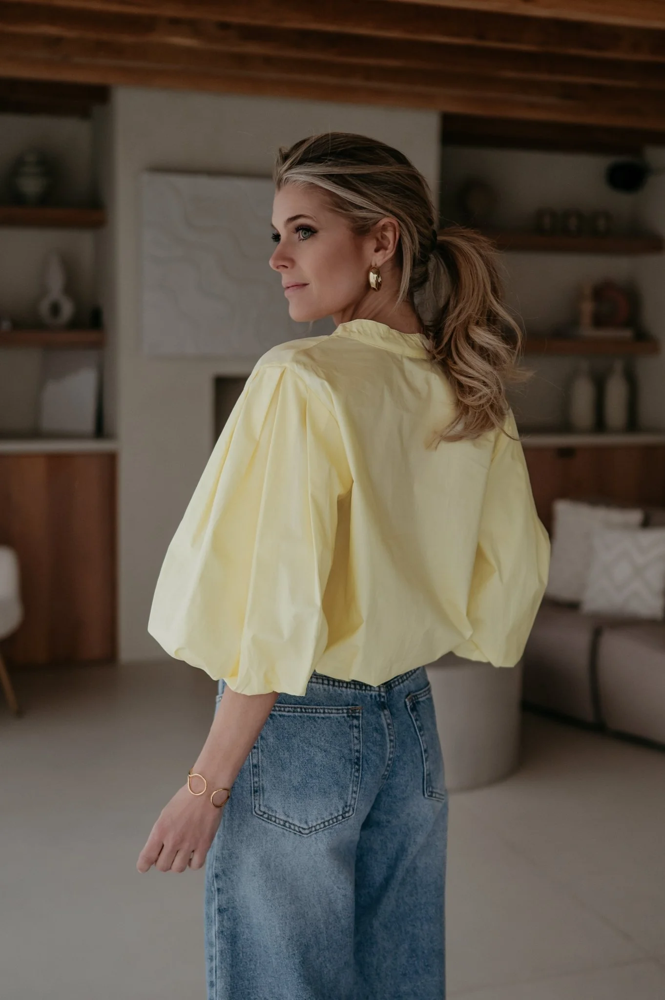 Aurelia blouse I Yellow - Image 7