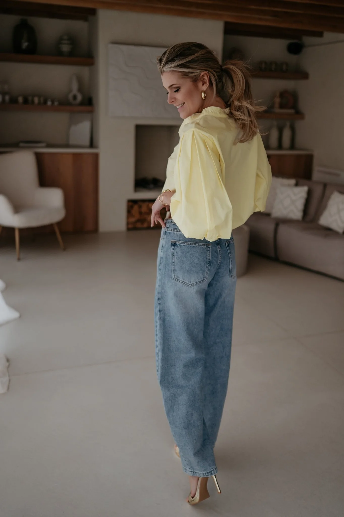Aurelia blouse I Yellow - Image 9