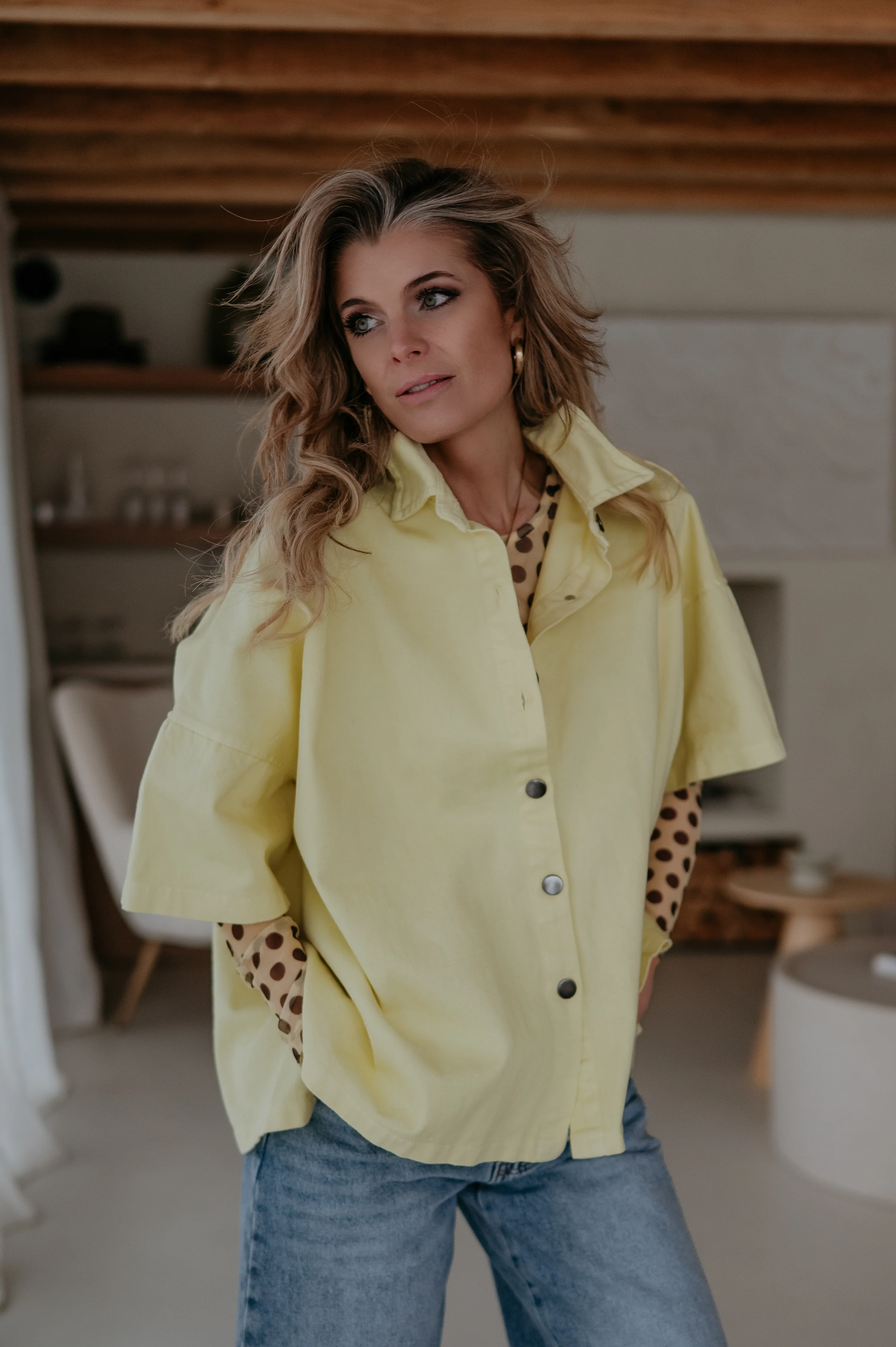 Bastone shirt I Yellow