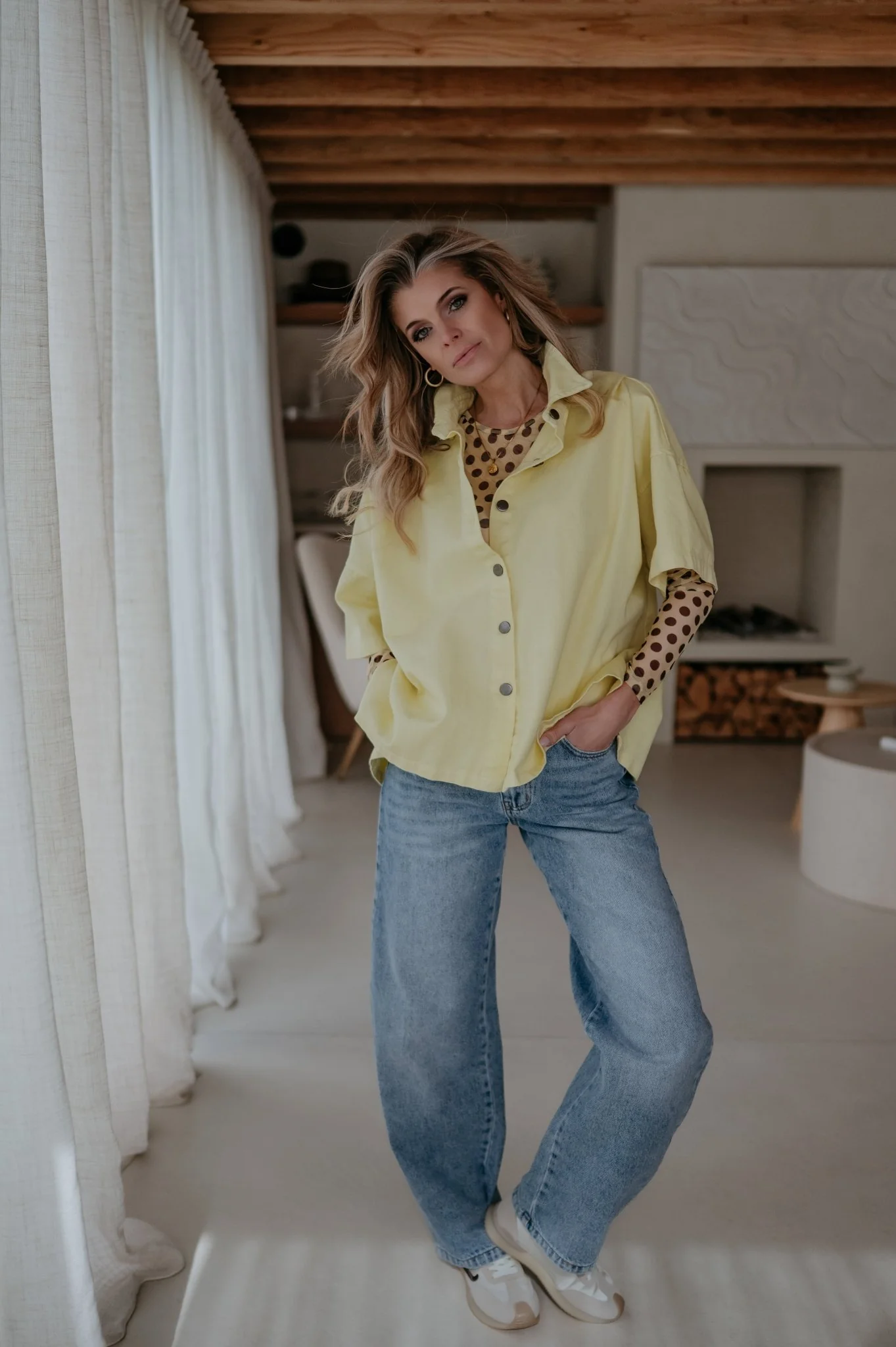 Bastone shirt I Yellow - Image 10